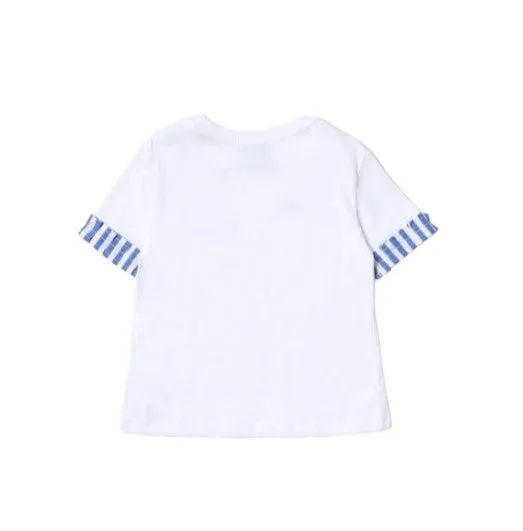 Fay T-shirt con logo sul davanti FS8A01-Z1173