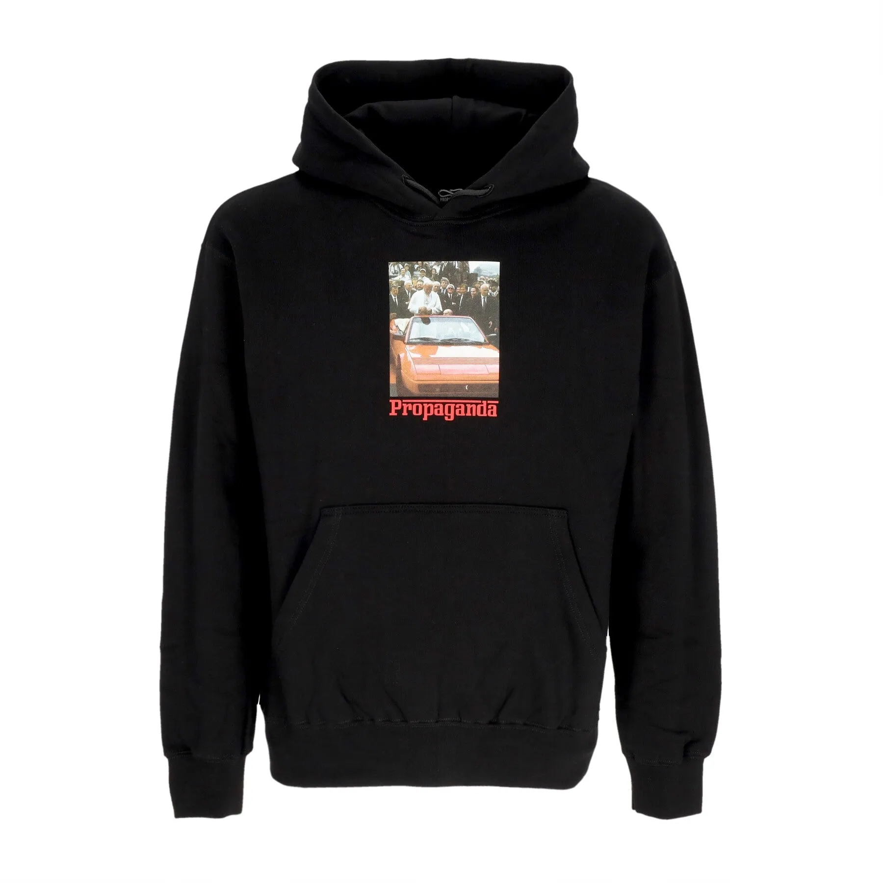 Felpa Cappuccio Uomo Amen Hoodie Black