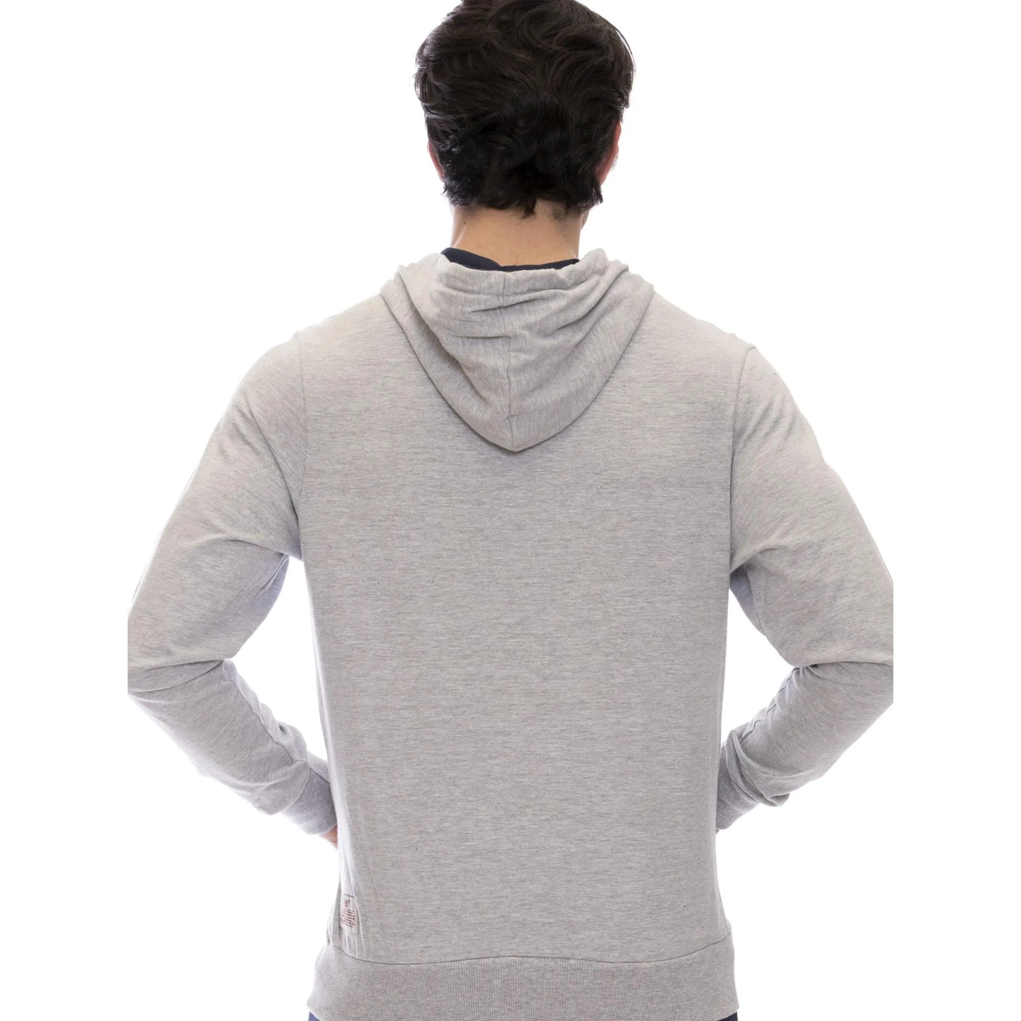 Felpa da uomo con cappuccio e zip Leone 1947 Apparel