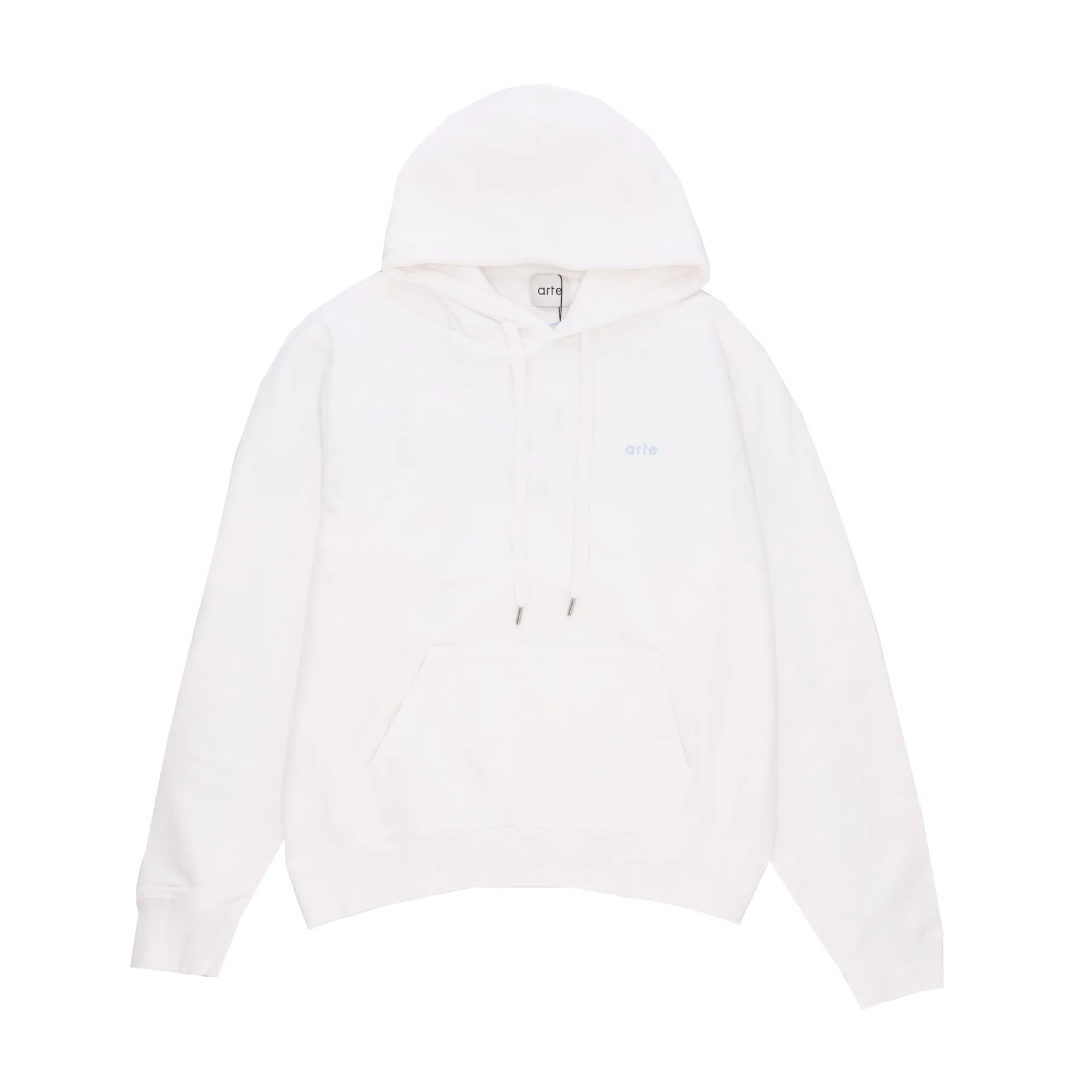 Felpa Leggera Cappuccio Uomo Hank Back Multi Runner Hoodie White