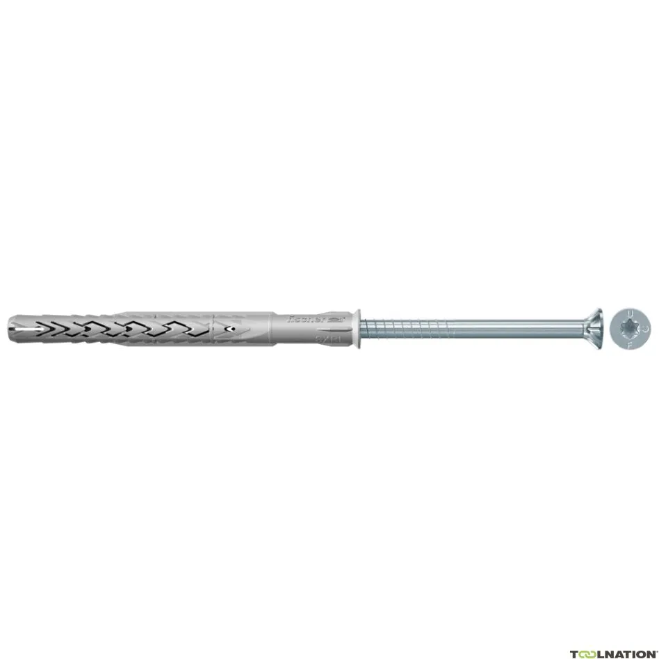 Fischer 530928 Telaio/Tassello di costruzione SXRL 14 x 260 T in acciaio zincato elettroliticamente