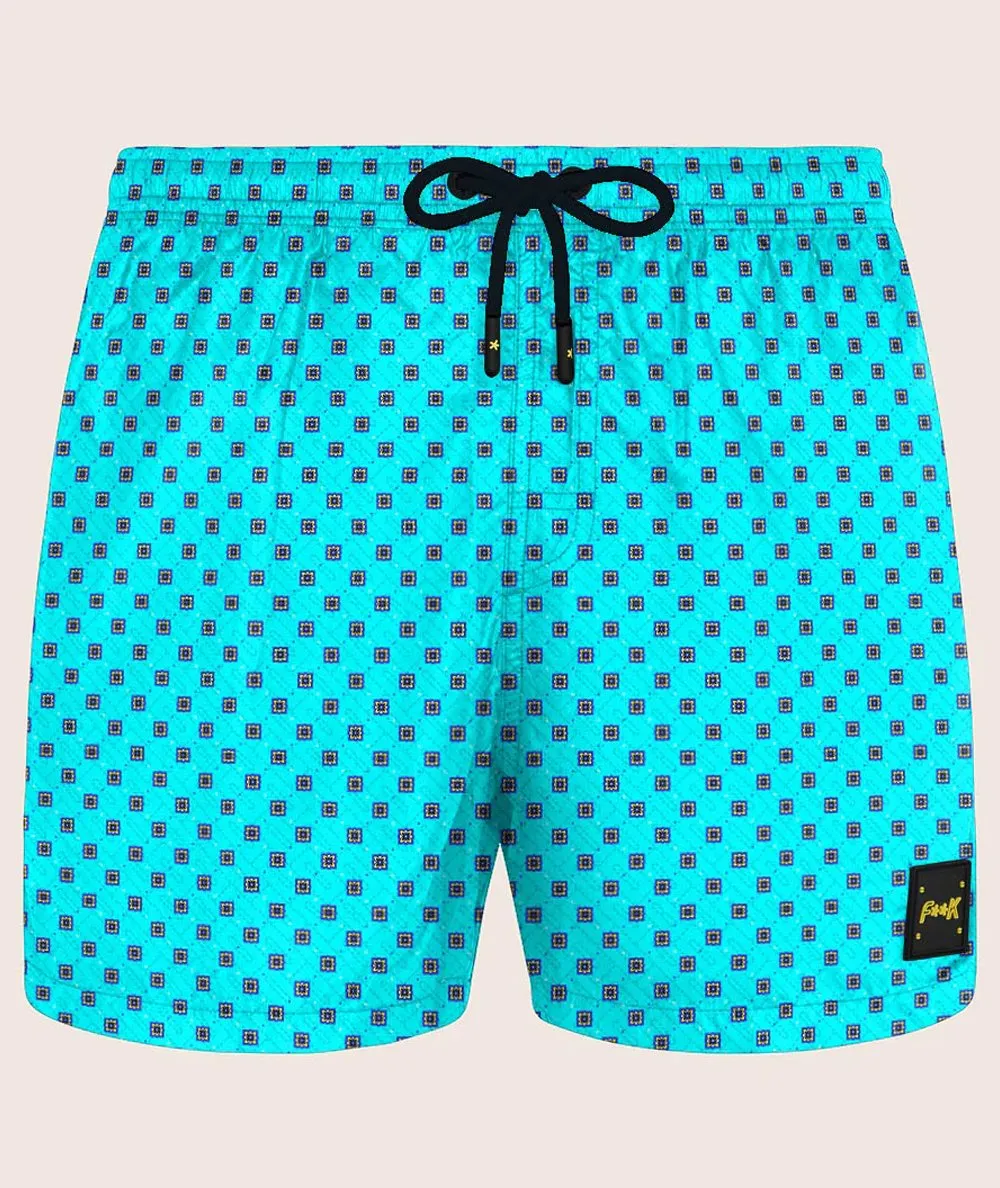 F**K UOMO--Costume da mare boxer Mood Micro Pattern
