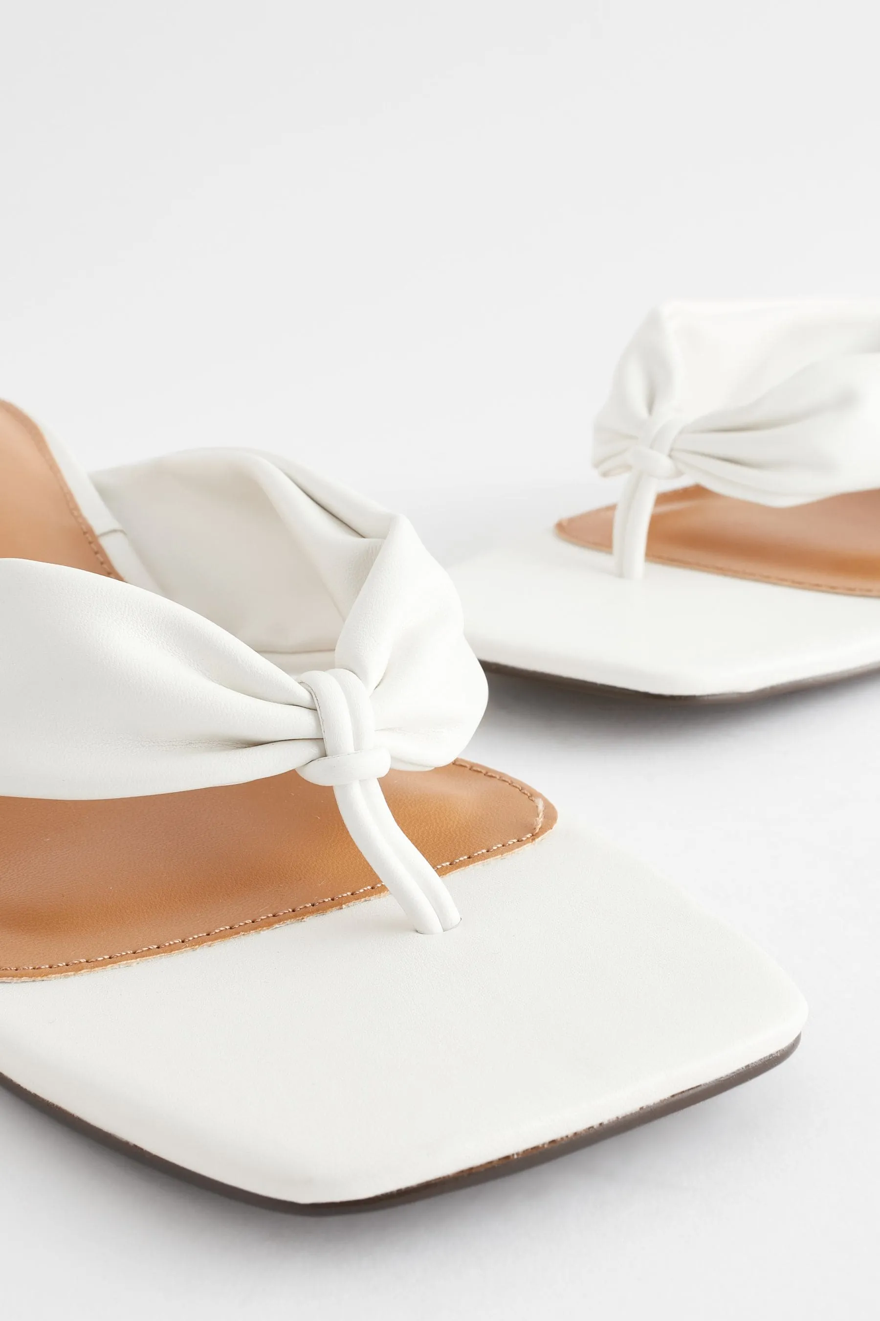 Forever Comfort® - Sabot infradito con tacco largo