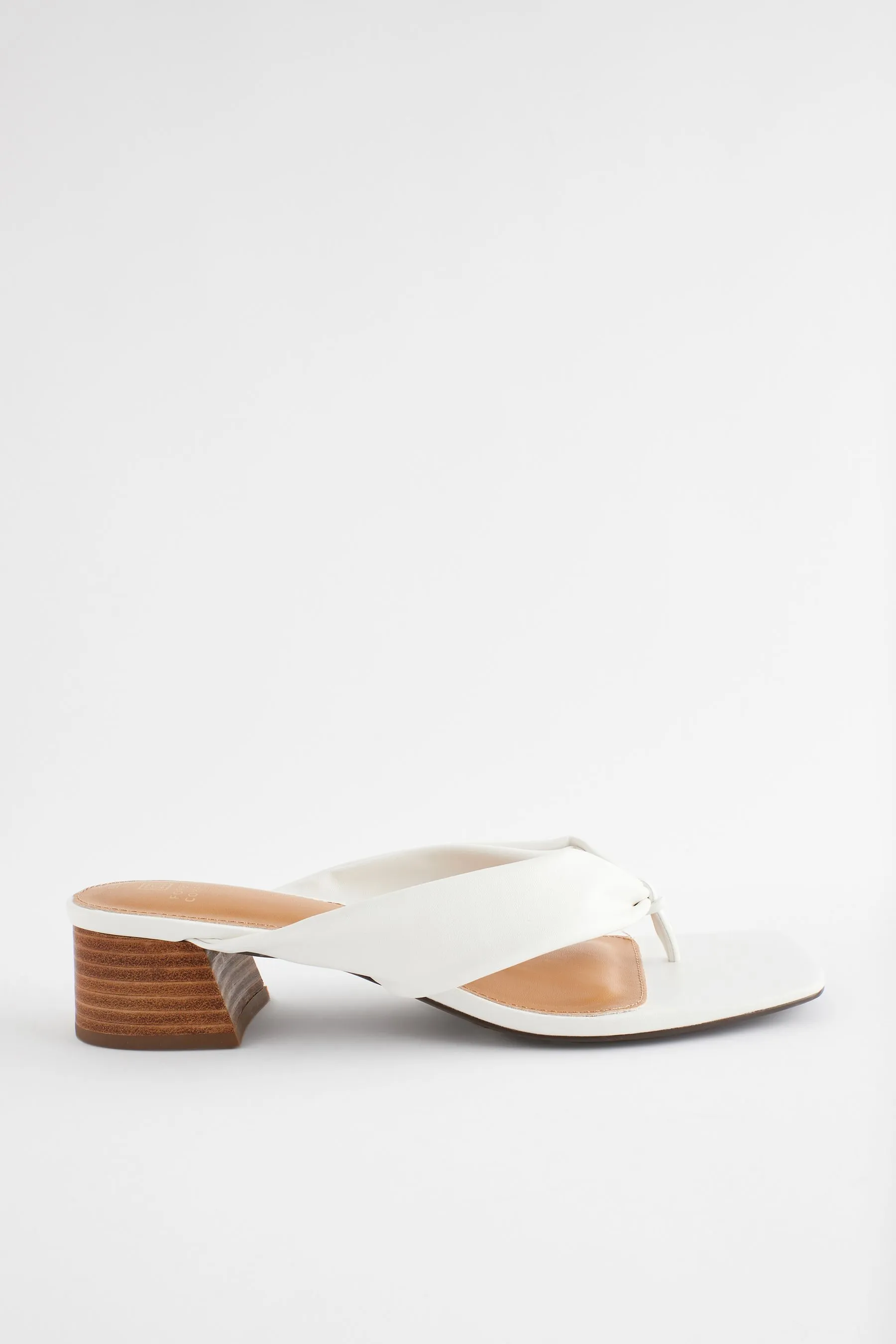 Forever Comfort® - Sabot infradito con tacco largo