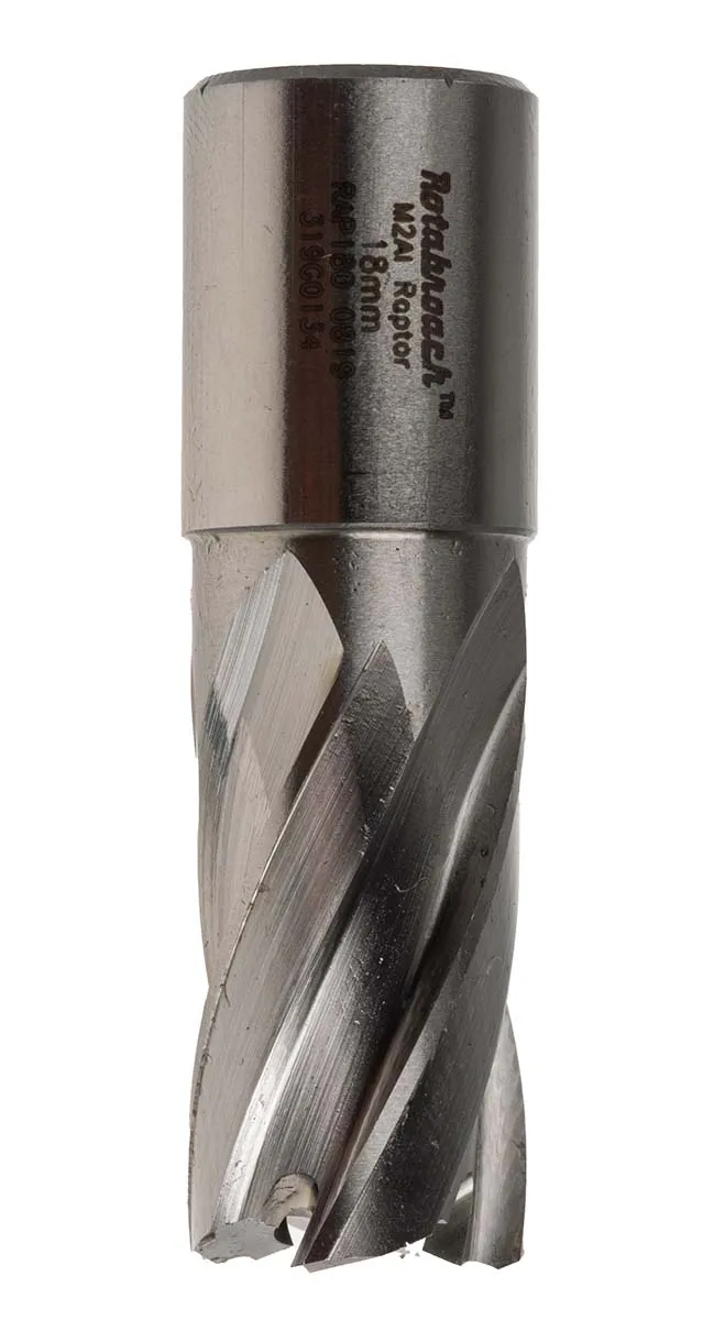 Fresa in HSS Rotabroach, tagliente da Ø 18mm, pezzi