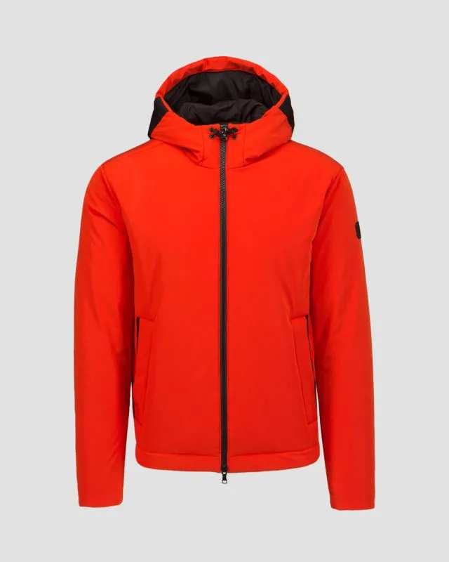 Giacca a vento arancione da uomo Paul&Shark Typhoon Windbreaker