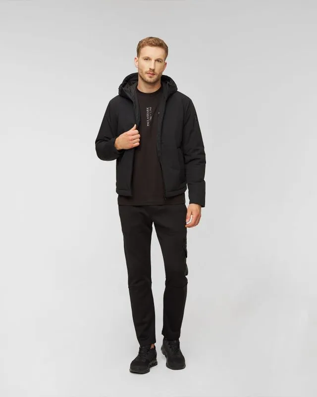 Giacca a vento da uomo Paul&Shark Typhoon Windbreaker Nera