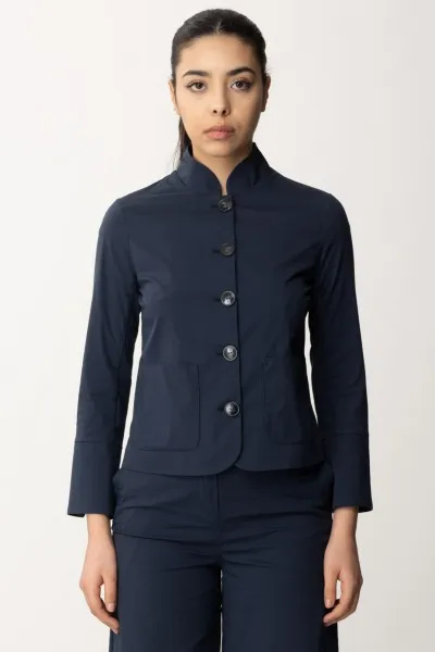 Giacca coreana Blu Notte