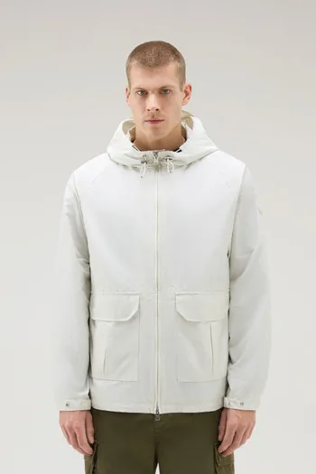 Giacca Cruiser in Ramar Cloth con cappuccio                                                                                     