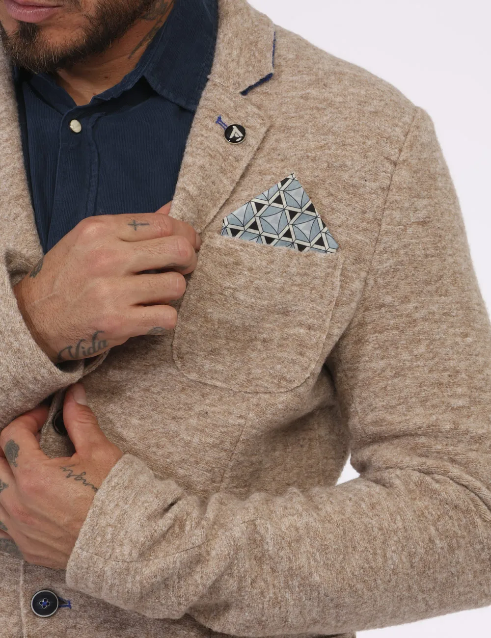 Giacca Fred Mello Beige