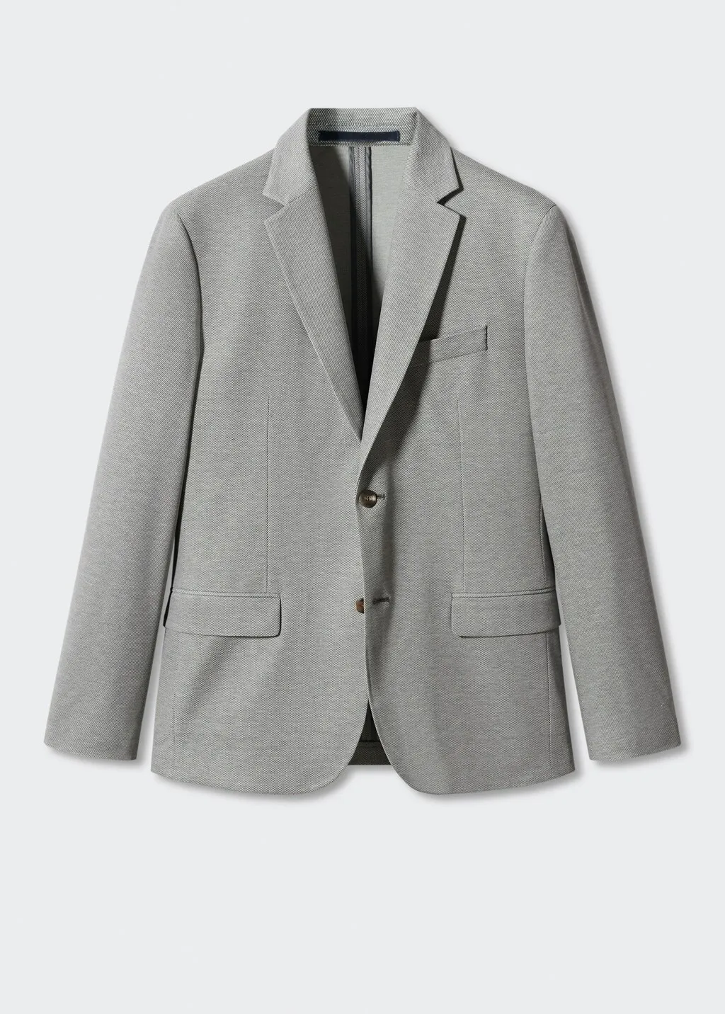 Giacca slim fit microstruttura