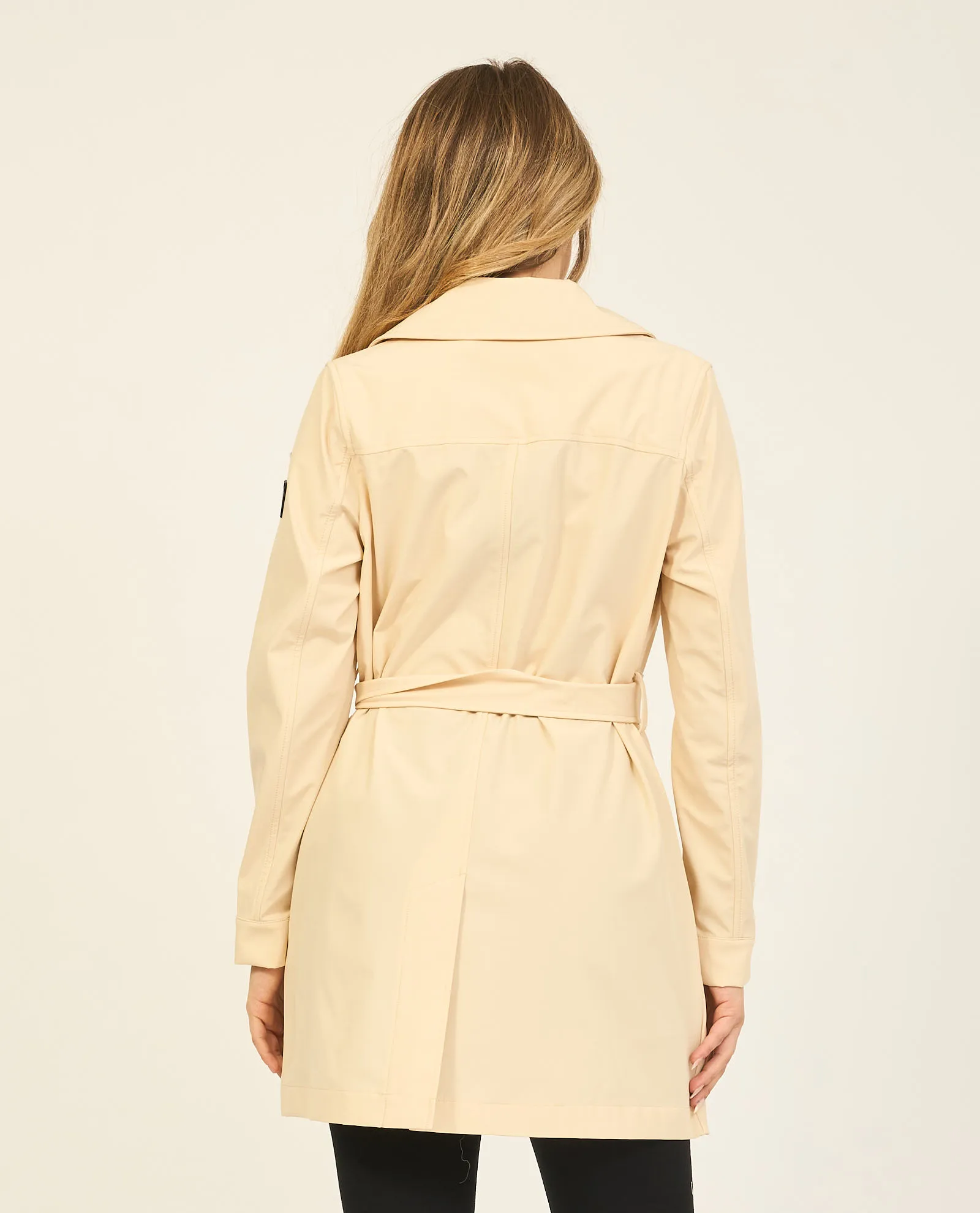 Giubbotto donna Refrigue modello trench con cintura