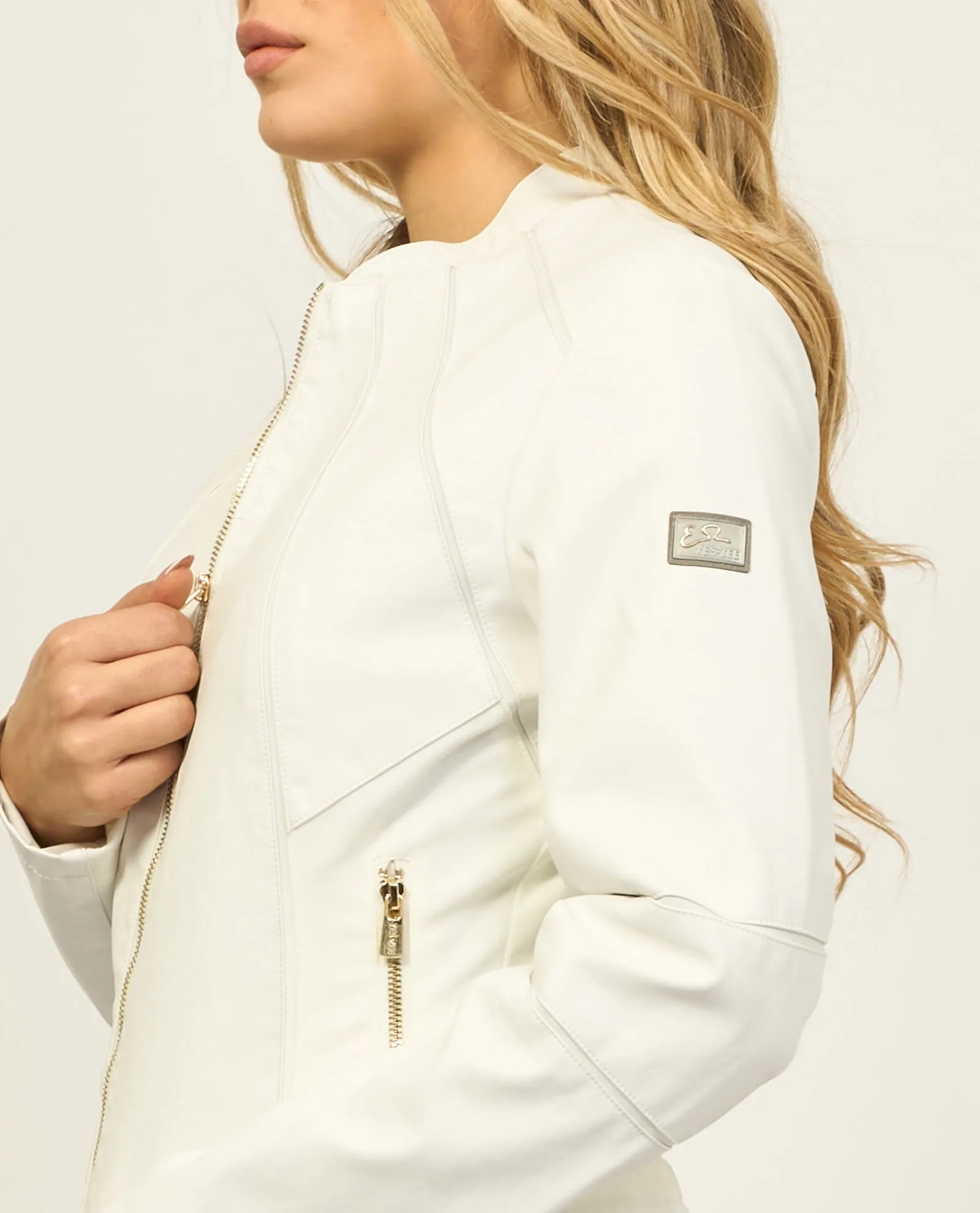 Giubbotto donna Yes Zee con inserti ottoman