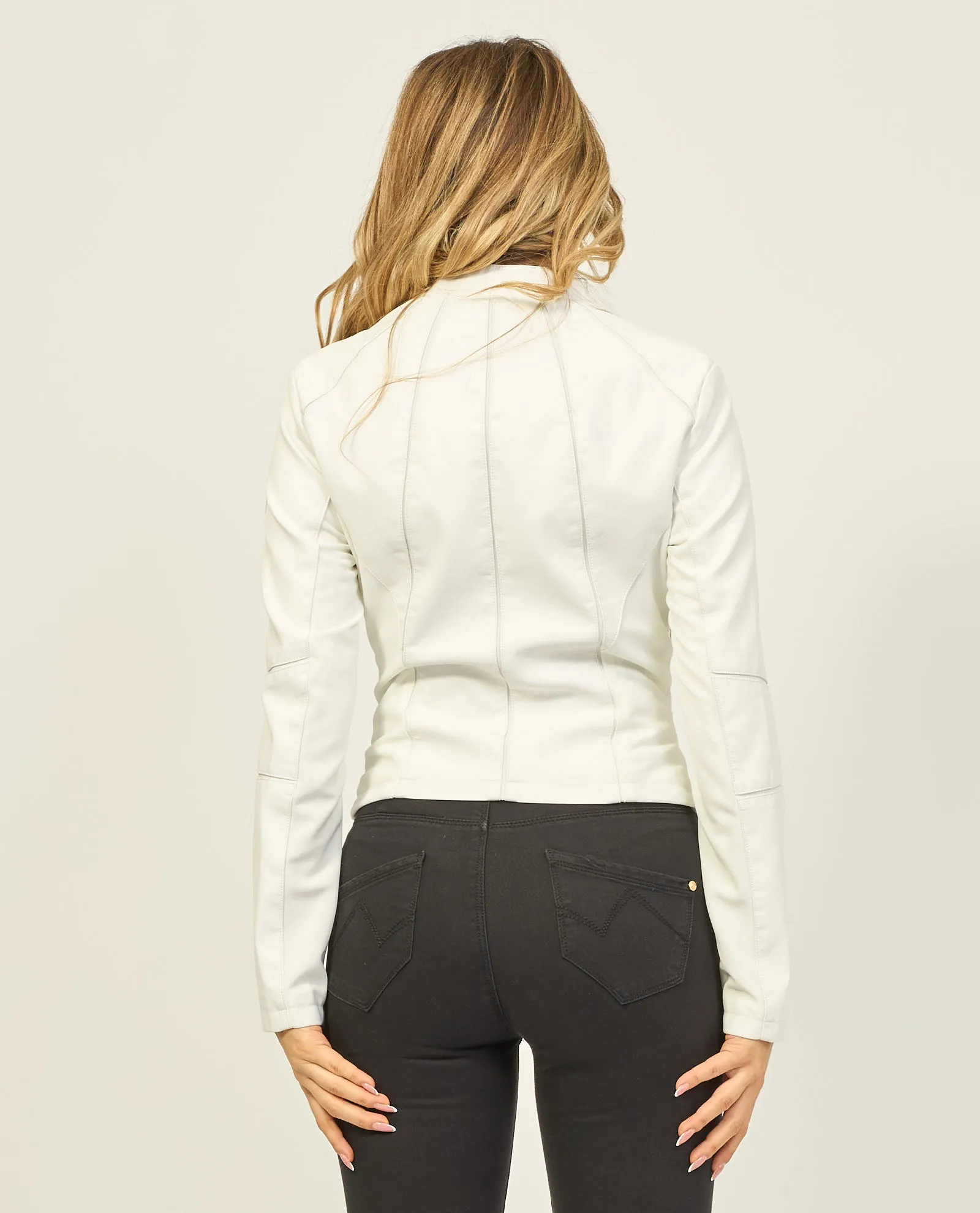 Giubbotto donna Yes Zee con inserti ottoman