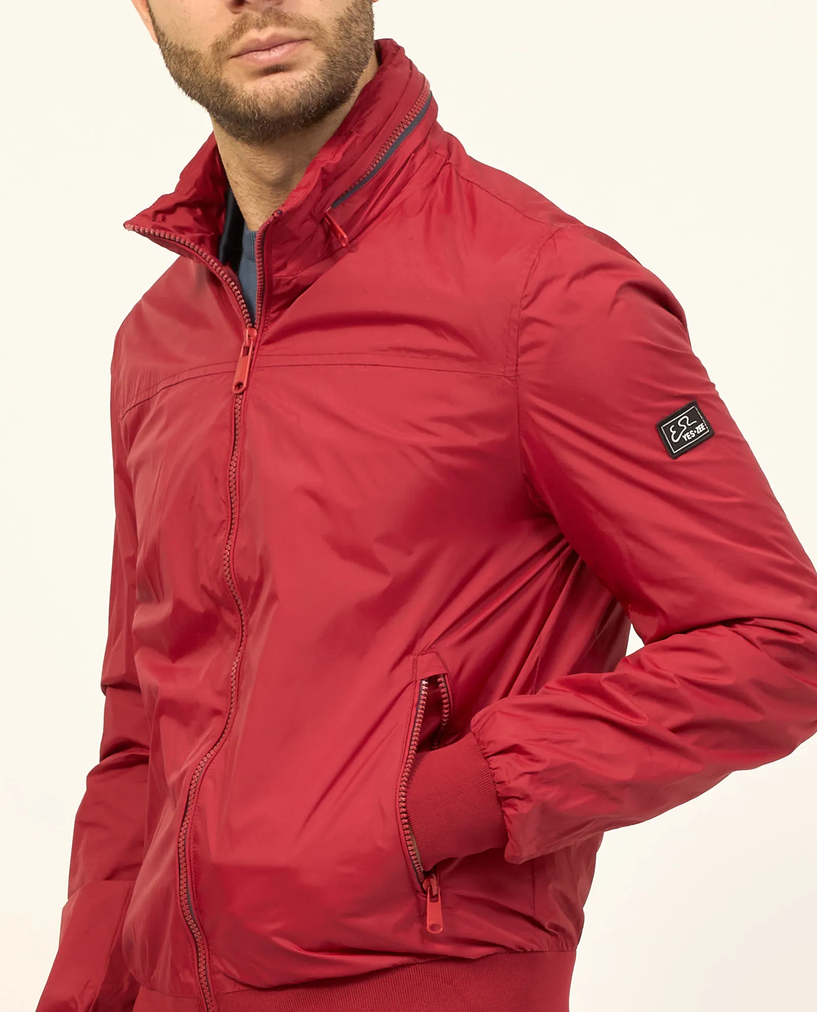 Giubbotto Yes Zee modello bomber con logo