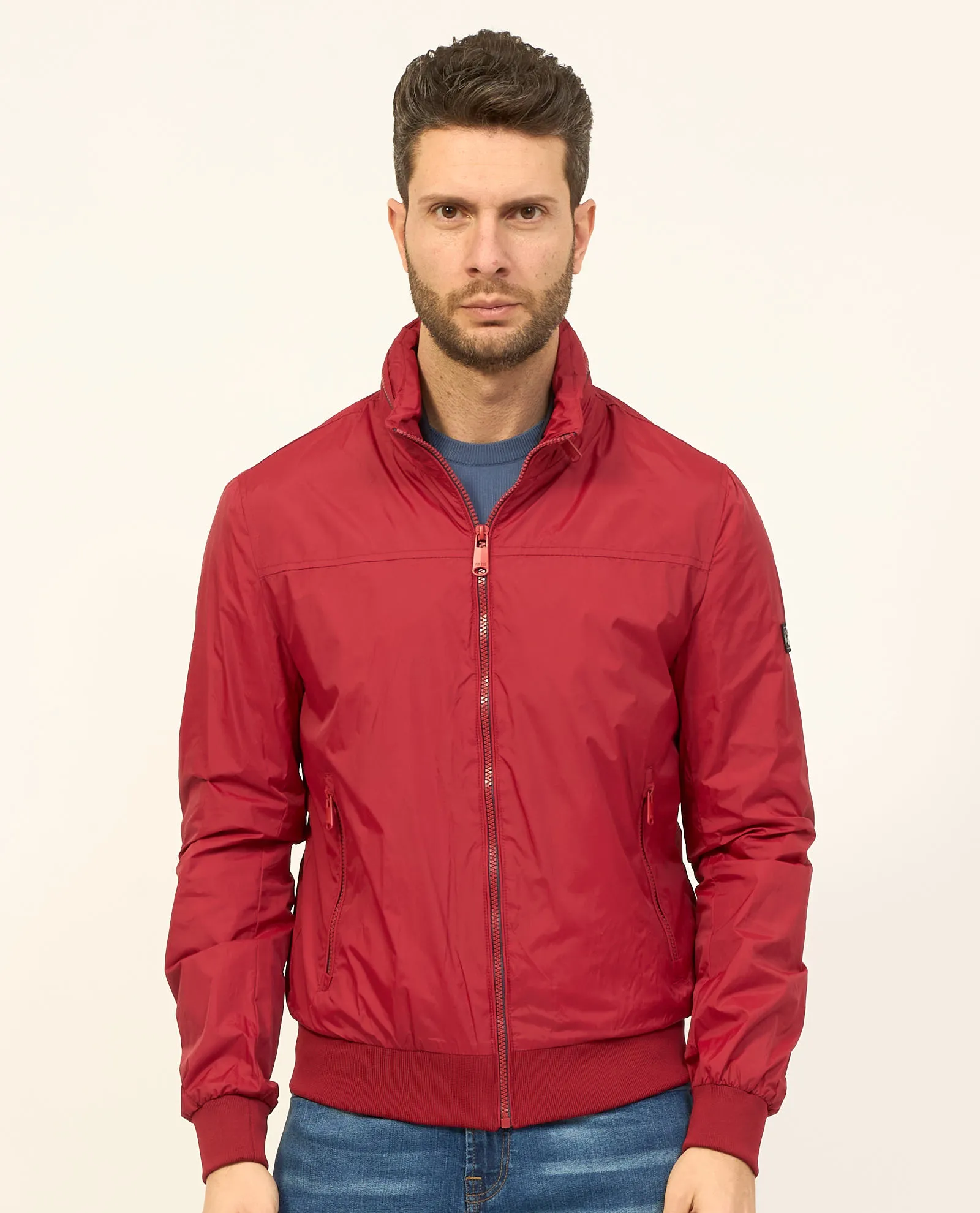 Giubbotto Yes Zee modello bomber con logo
