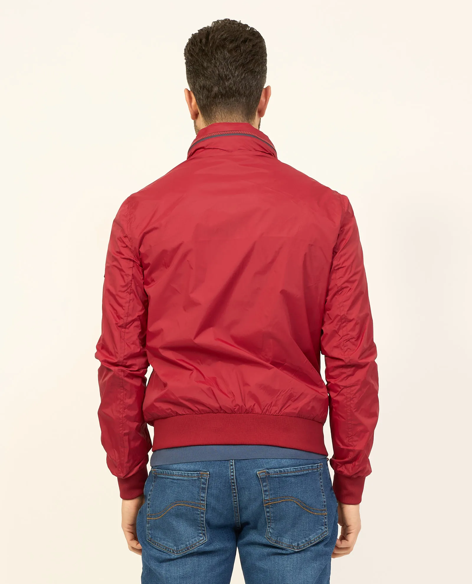 Giubbotto Yes Zee modello bomber con logo