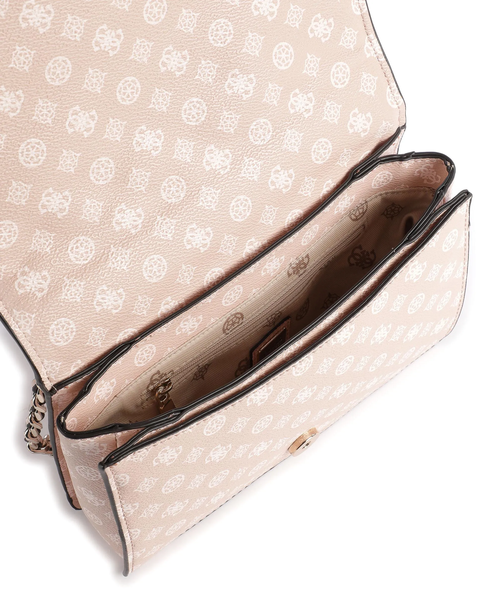  Guess Abey Borsa a spalla pelle sintetica rosa antico  