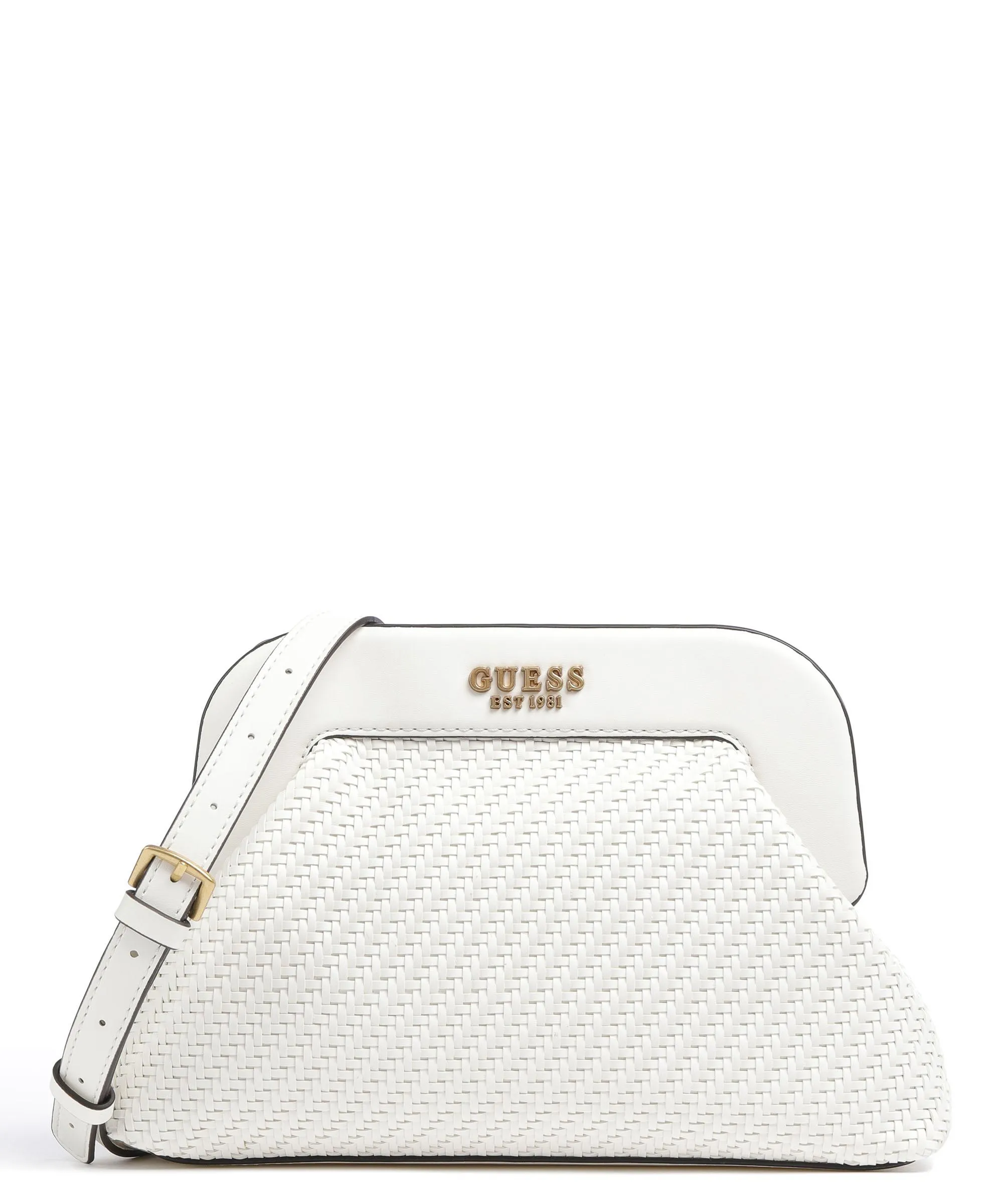 Guess Abey Borsa a tracolla pelle sintetica bianco  