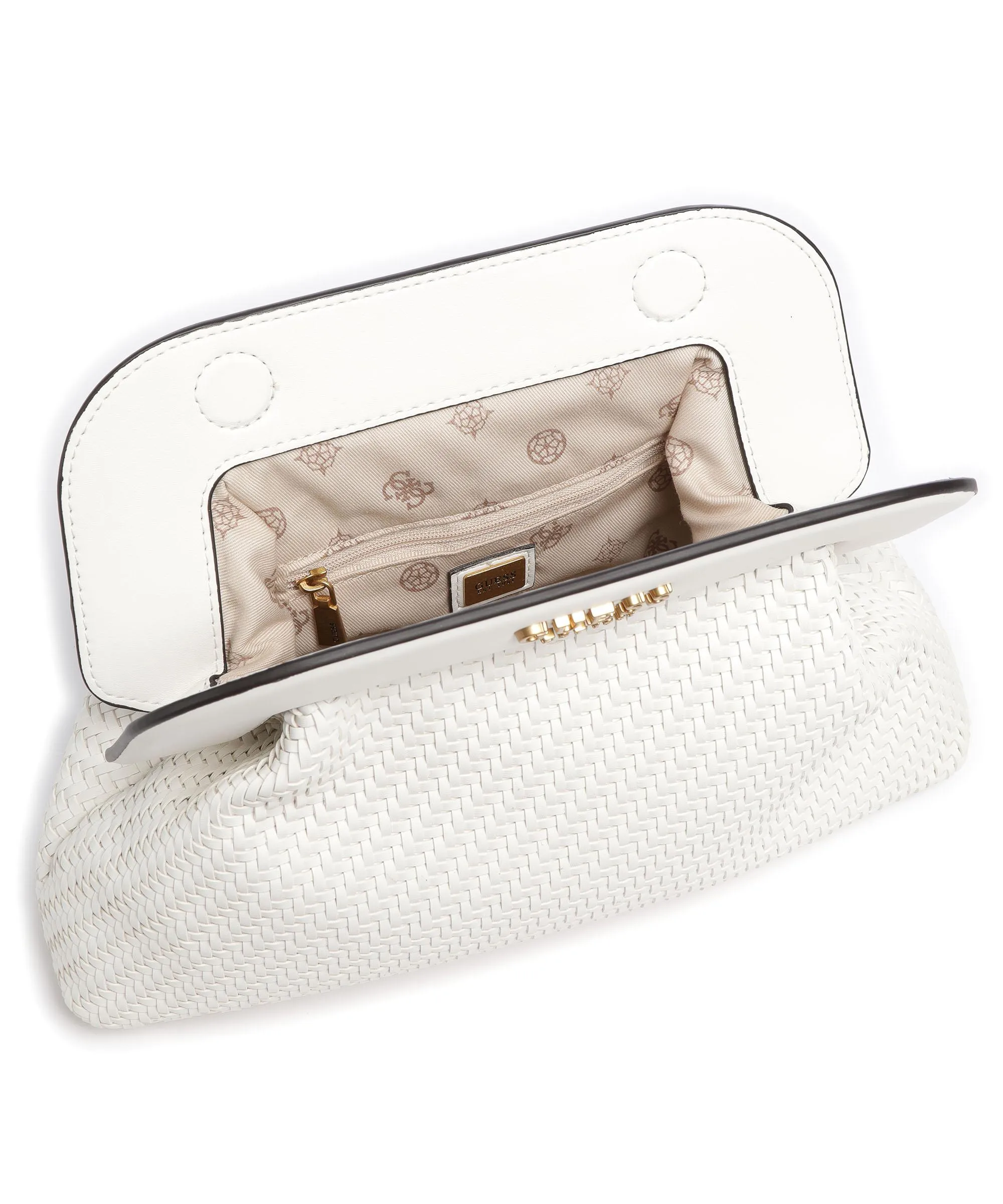  Guess Abey Borsa a tracolla pelle sintetica bianco  