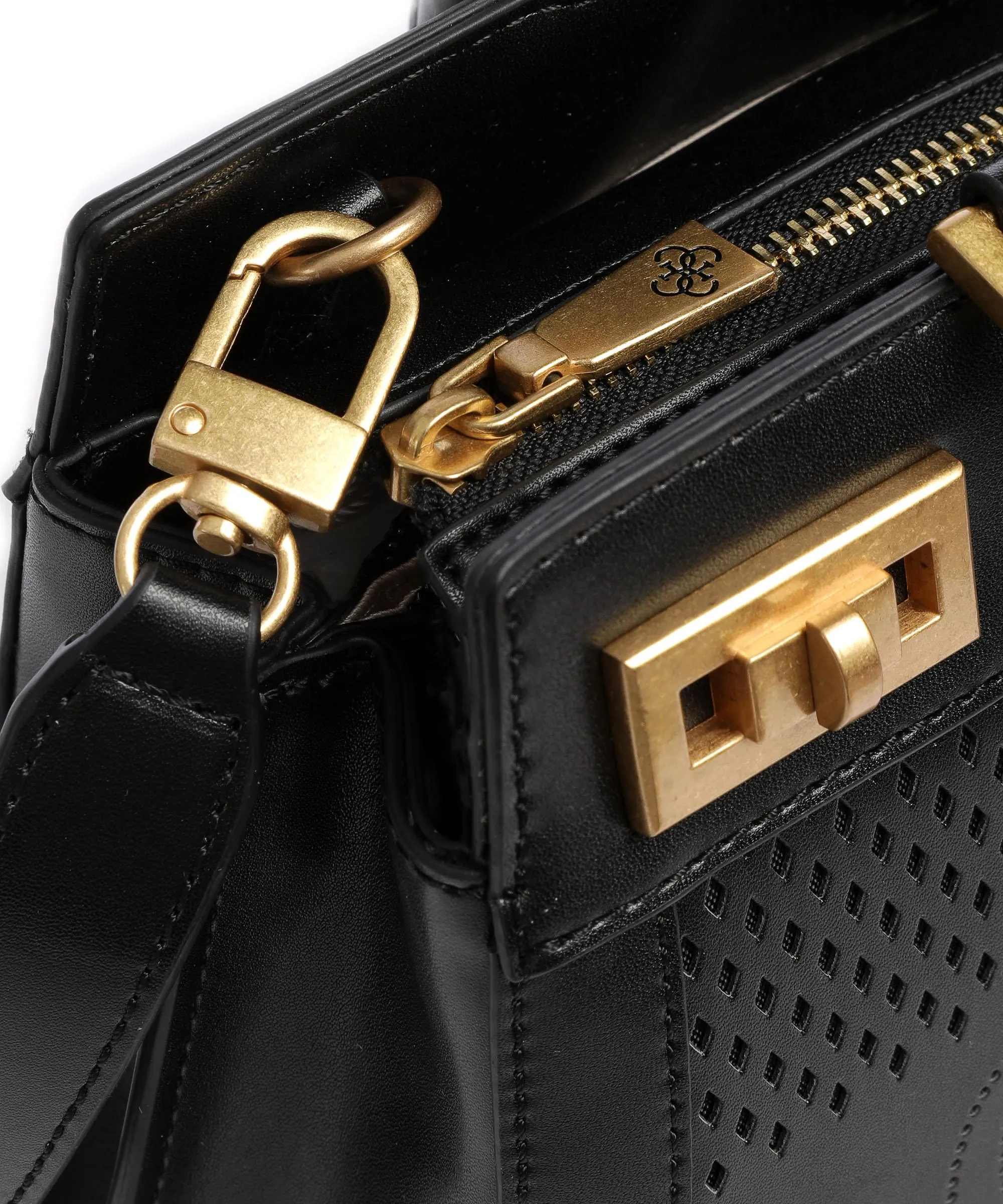  Guess Katey Borsa a mano pelle sintetica nero  