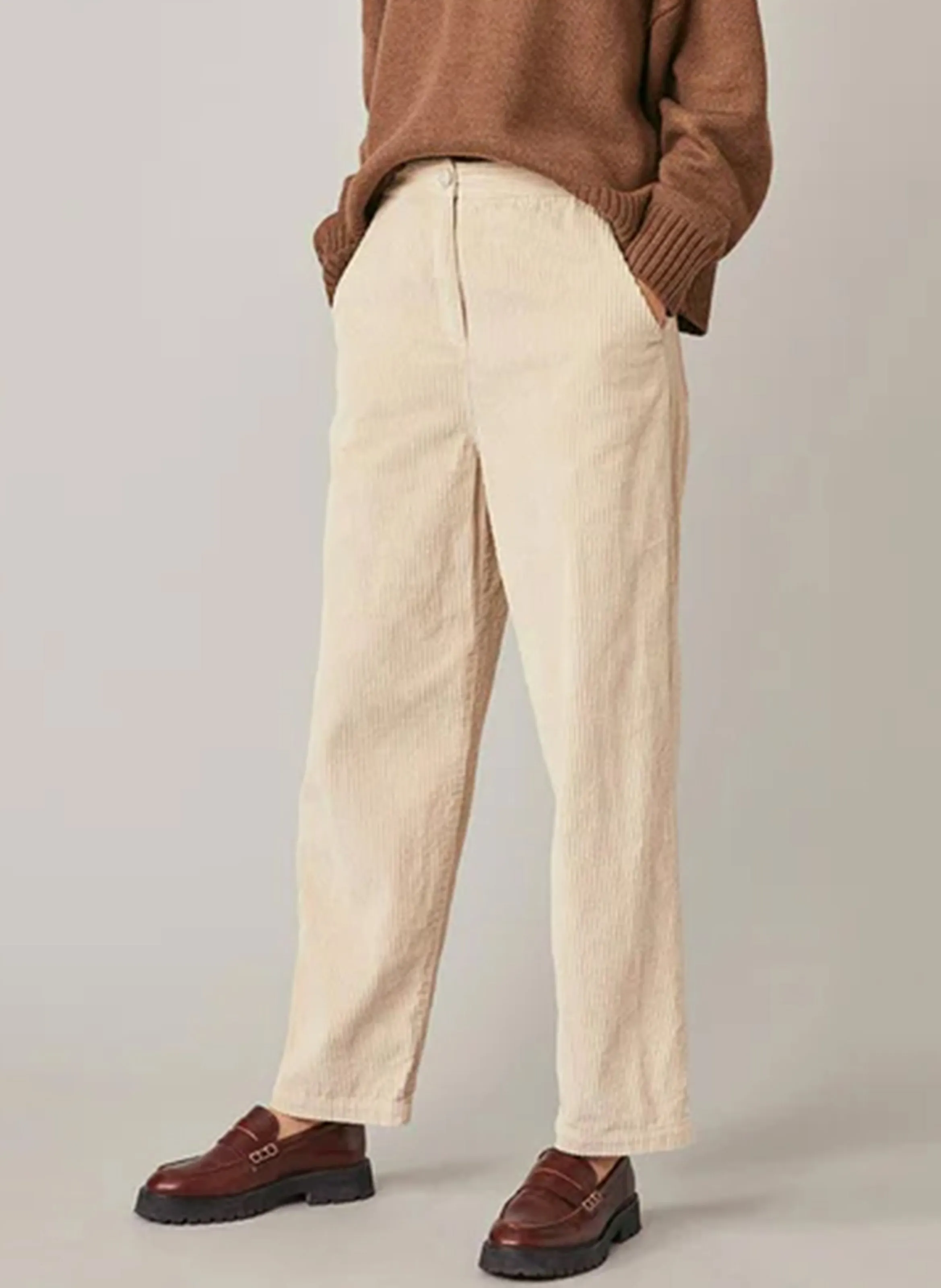  HARRIS WILSON   FRANCK - Pantalon droit en coton  | Blanc