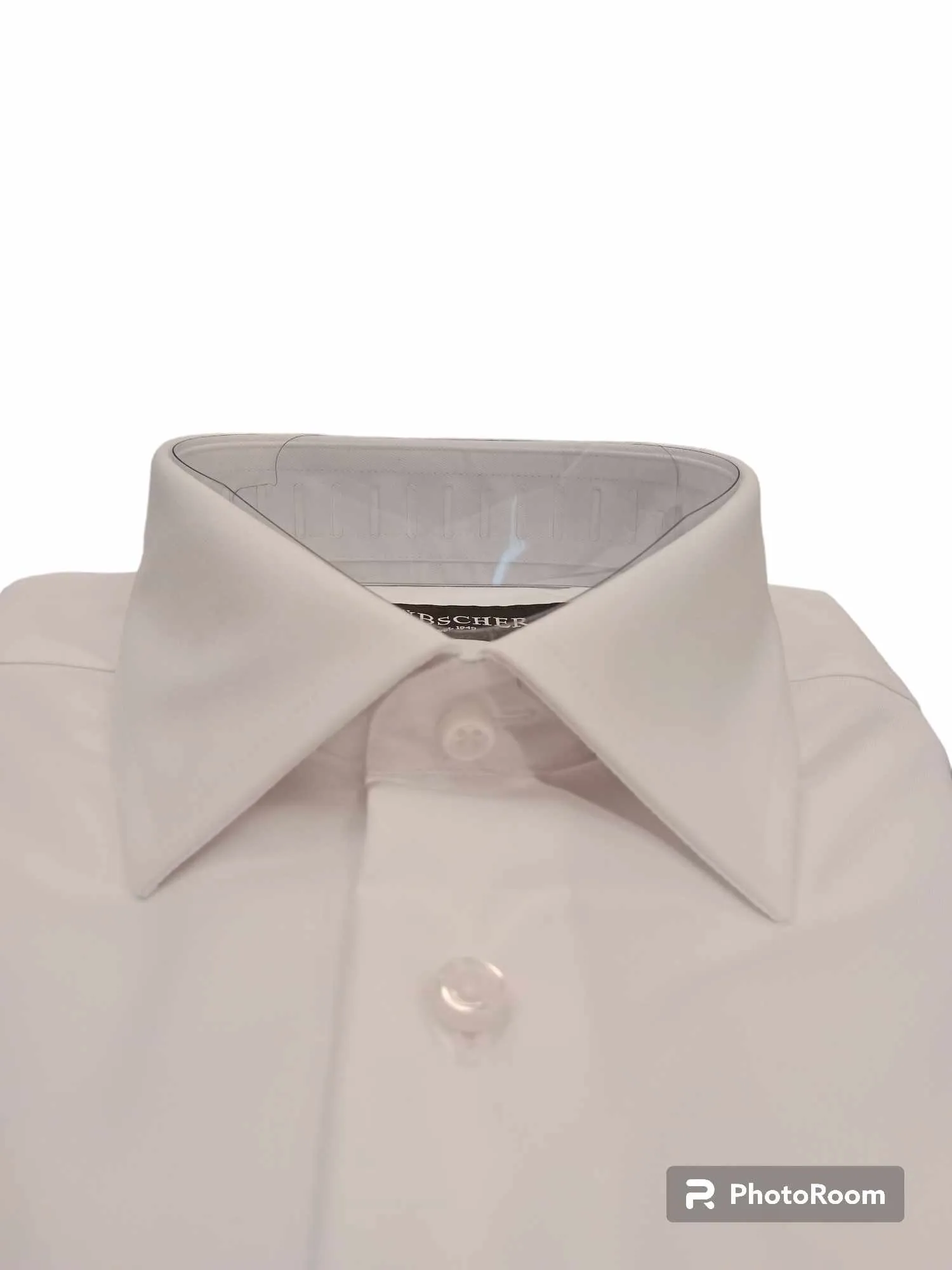HUBSCHER 1946 Camicia uomo colllo italiano 22022 fine twill