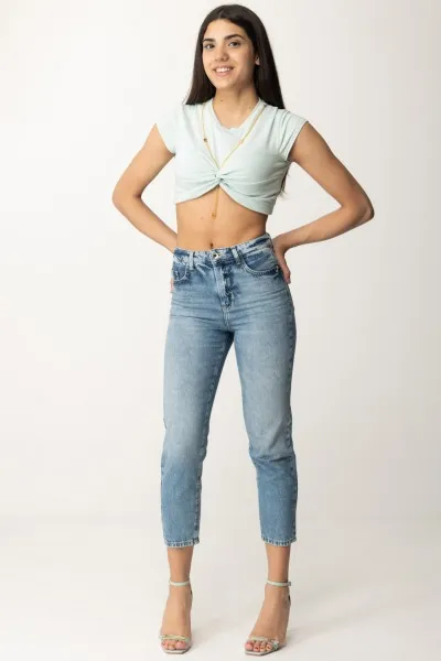 Jeans a sigaretta Light Blue Wash