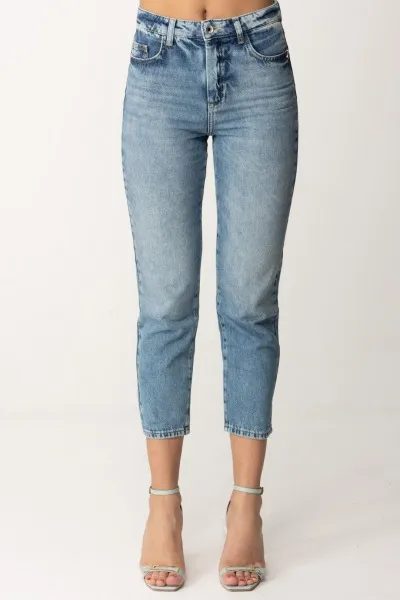 Jeans a sigaretta Light Blue Wash