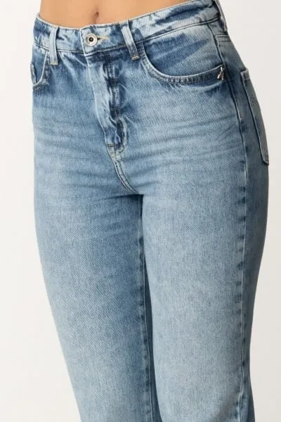 Jeans a sigaretta Light Blue Wash