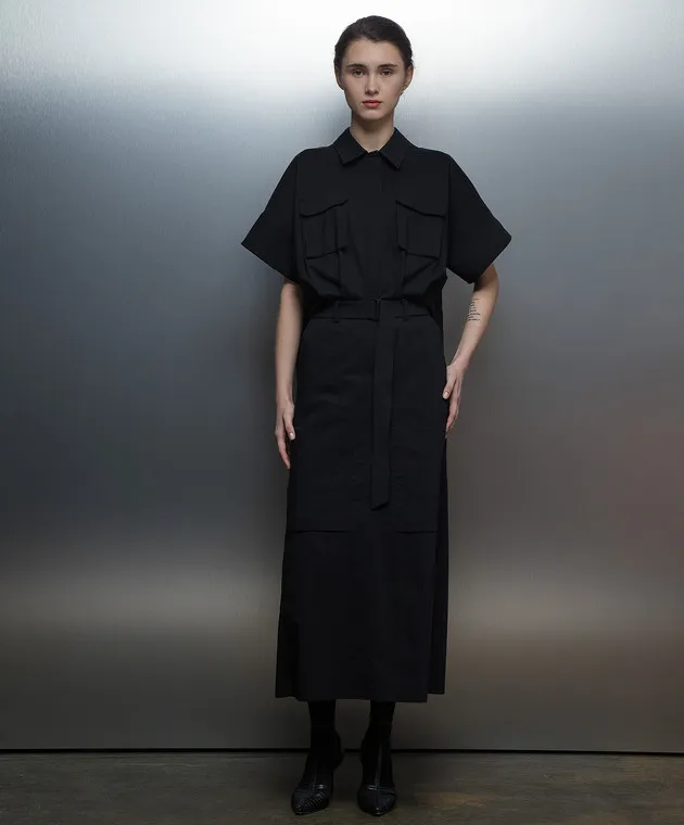 Juun.j Abito camicia nero JW4571W505