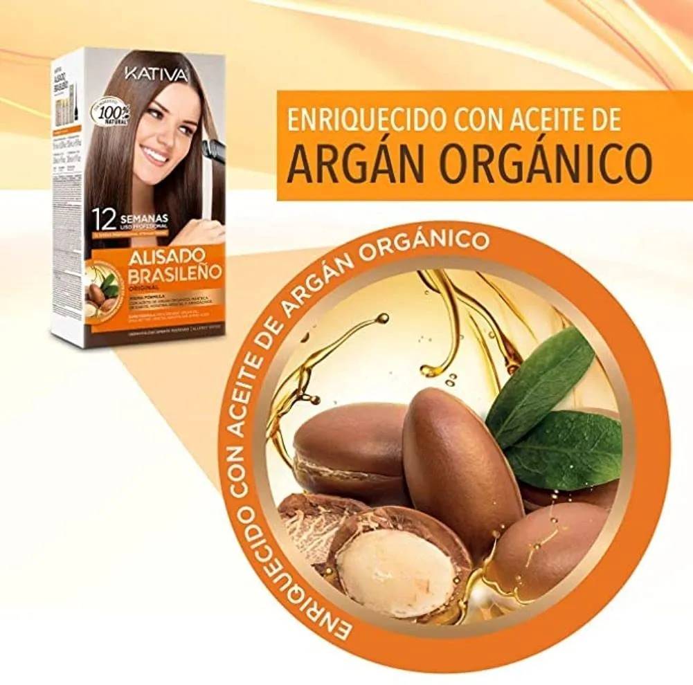 KATIVA Brazilian Straightening Kit
