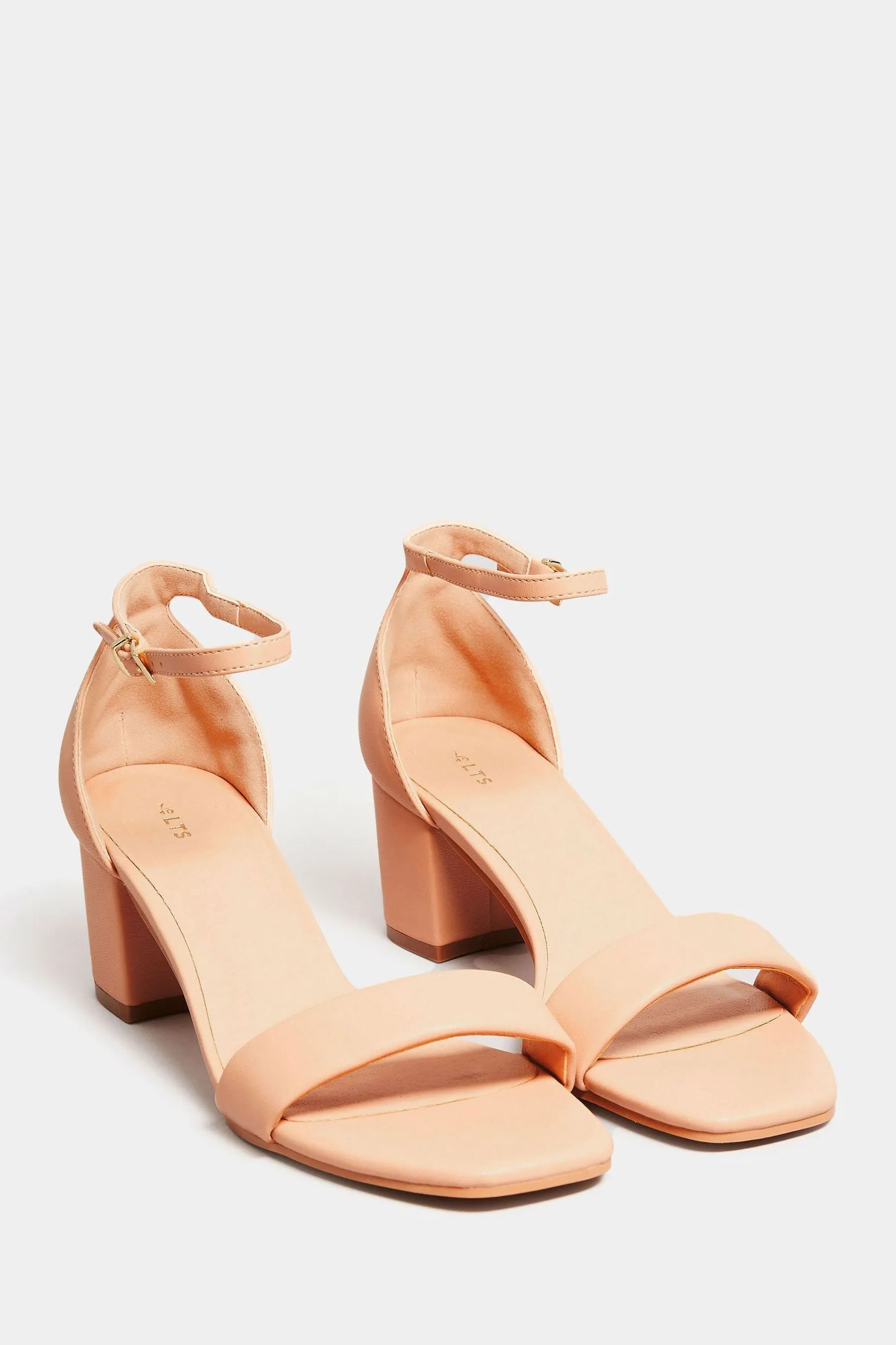 Long Tall Sally - Sandali in pelle sintetica con tacco largo