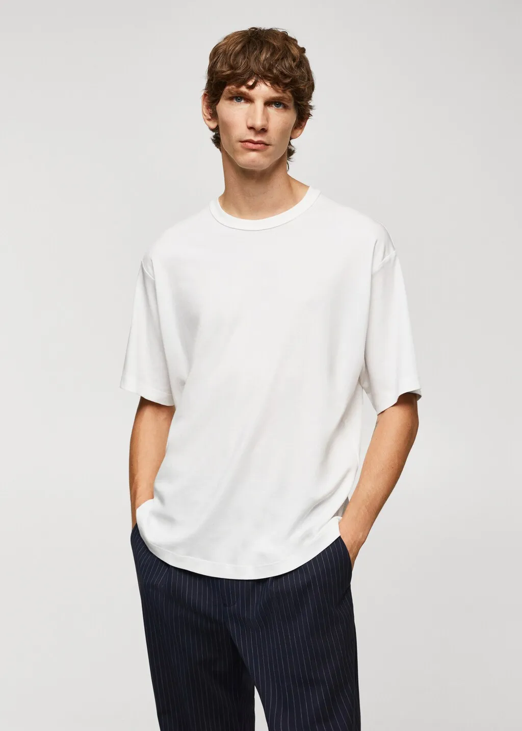 Maglietta 100% cotone relaxed-fit