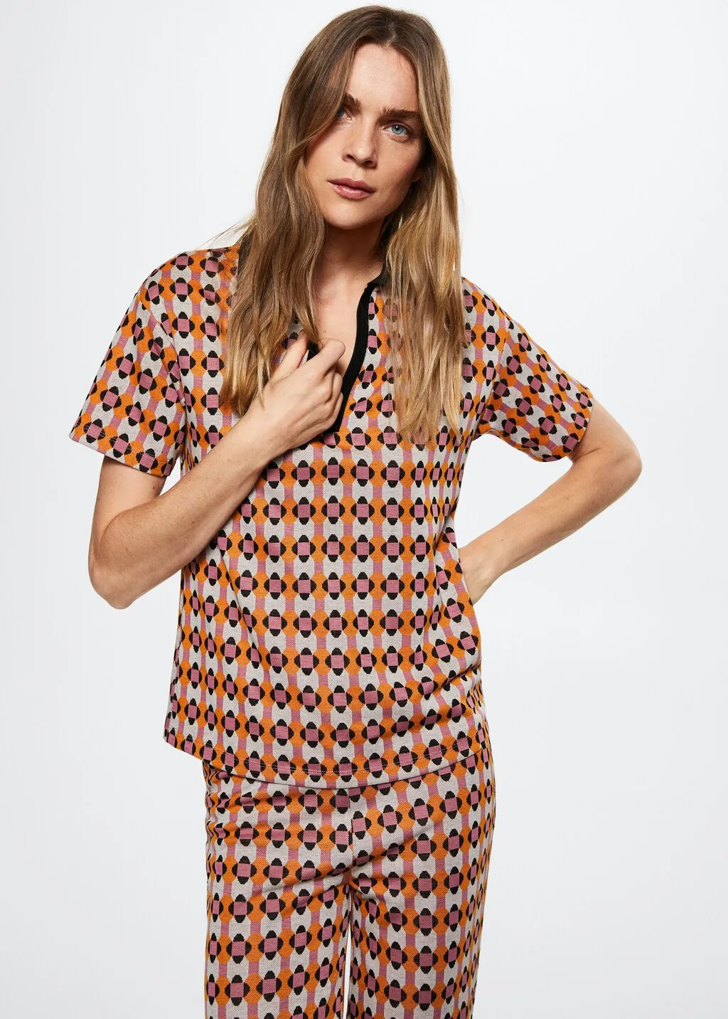 Maglietta stile polo