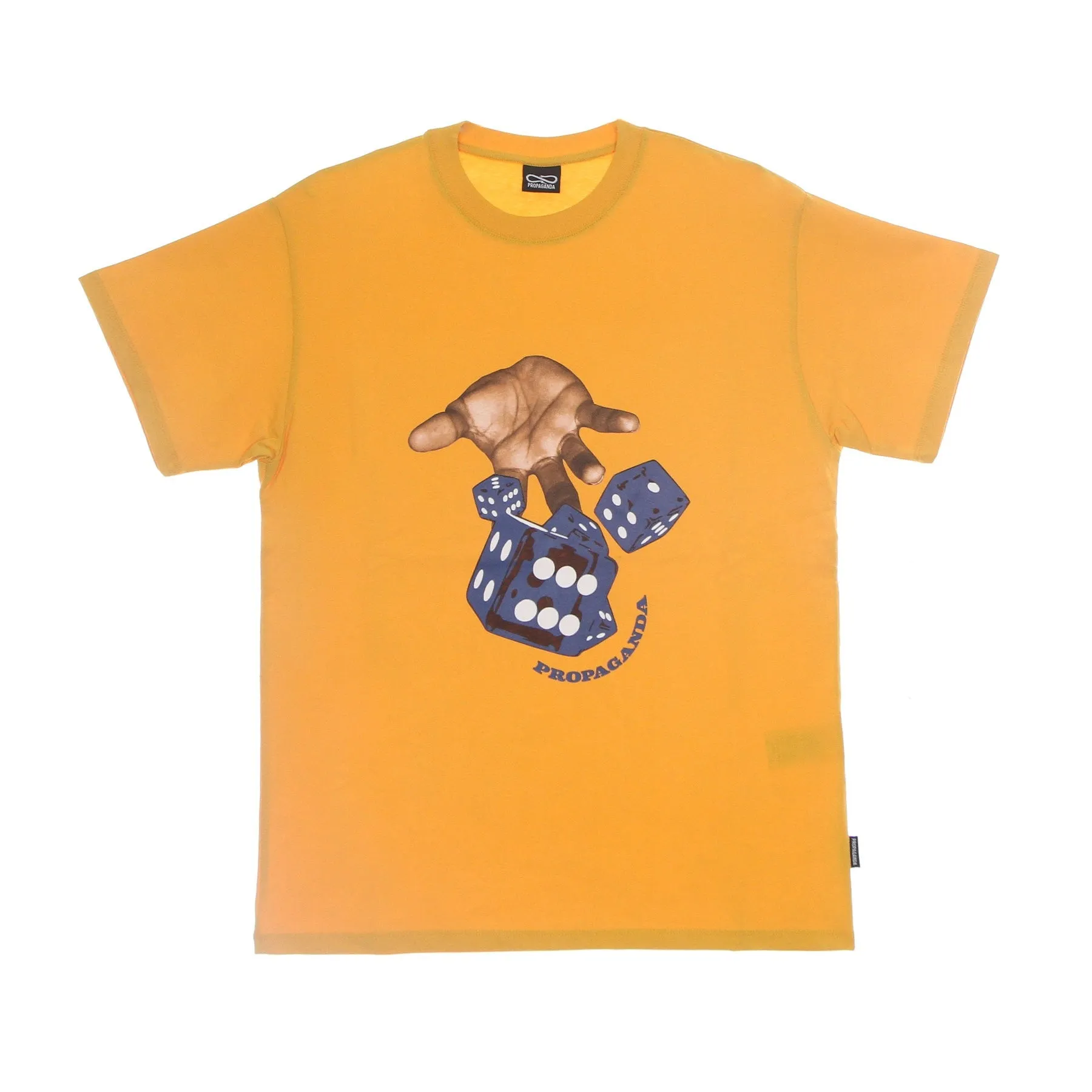 Maglietta Uomo Dice Tee Yellow