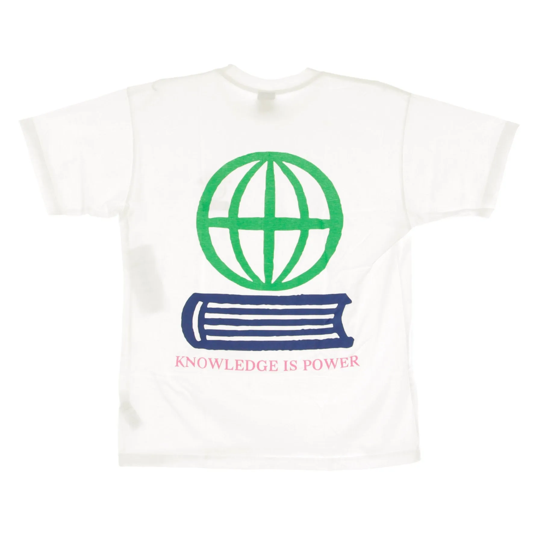 Maglietta Uomo Knowledge Is Power White
