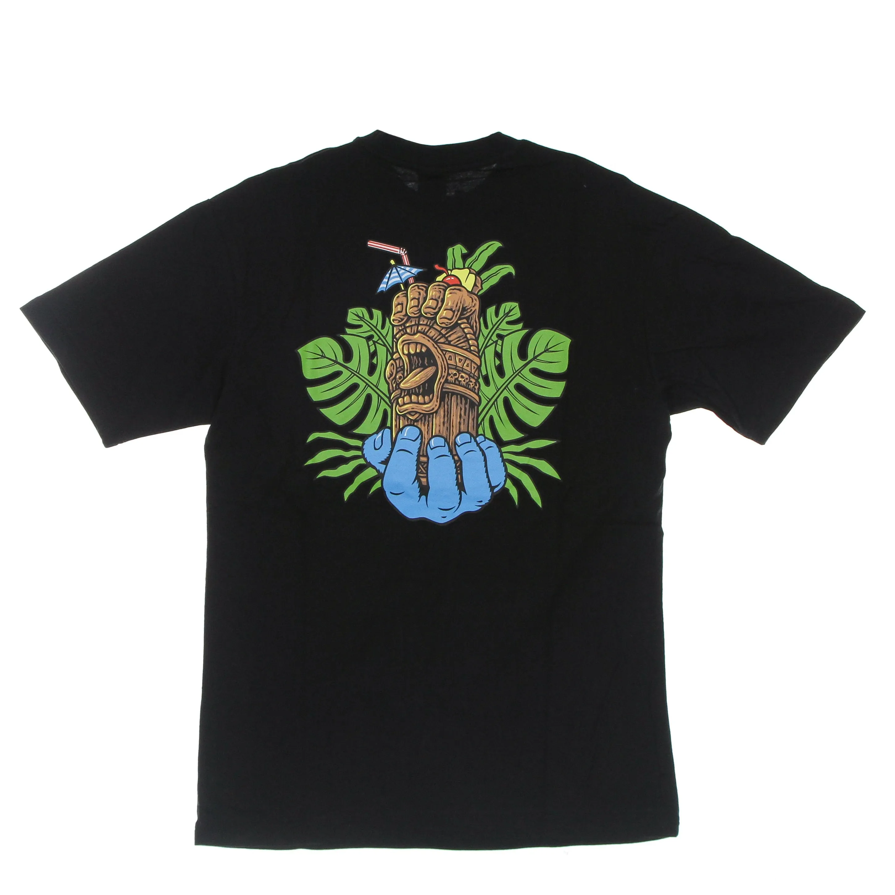 Maglietta Uomo Tiki Hand Tee Black