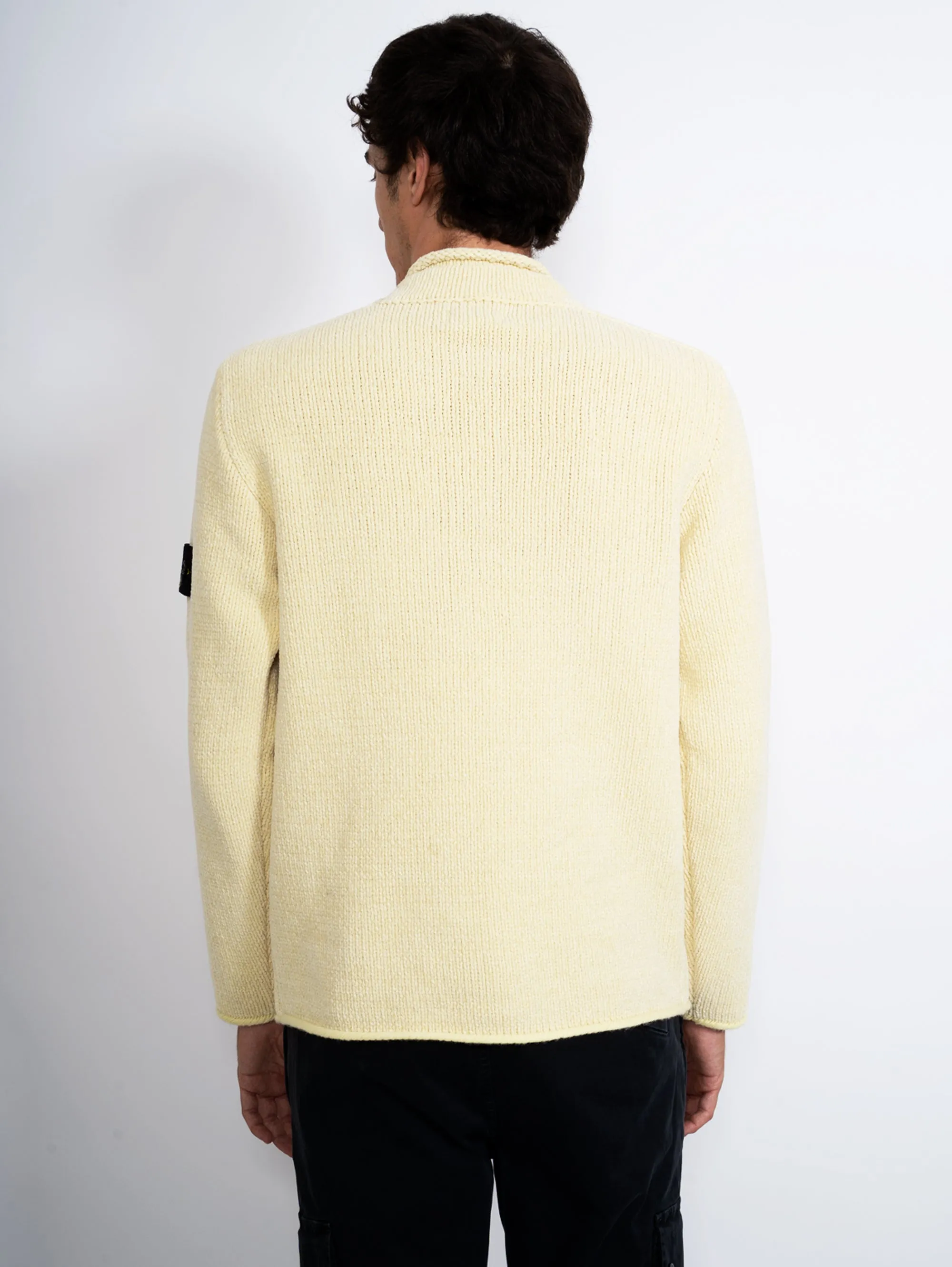 Maglione con Collo a Lupetto Burro