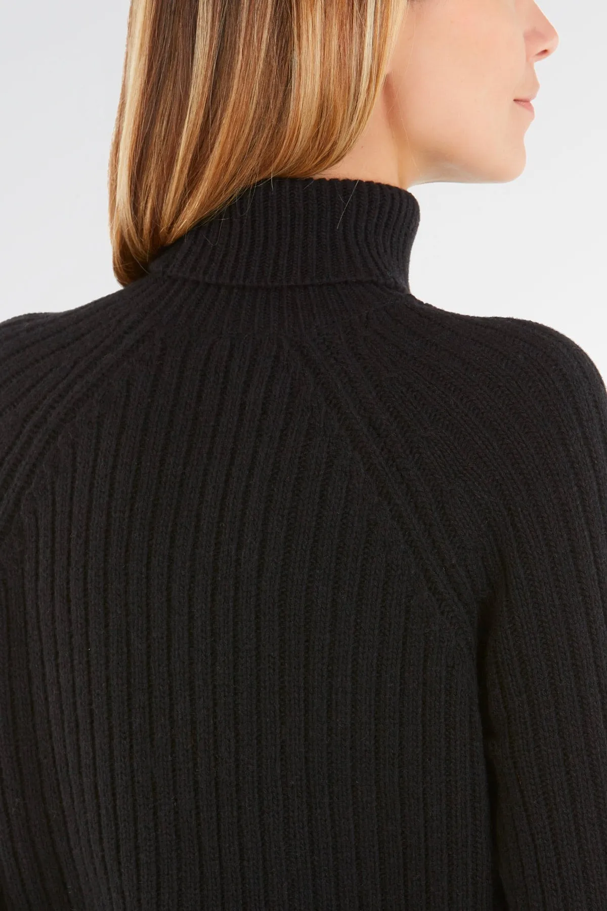 Maglione Dolcevita a Collo Alto Treccia - Donna, Autunno/Inverno - 100% Lambswool | Brunella Gori