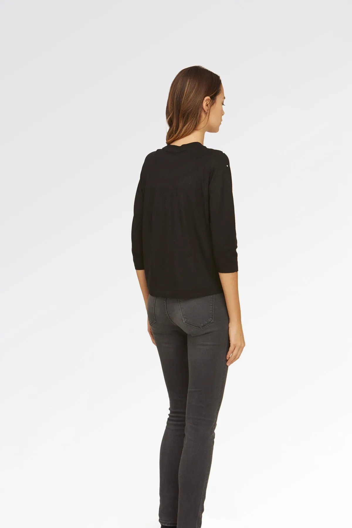 Maglione Girocollo - Donna, Autunno/Inverno - 100% Lana Merino Extrafine - Brunella Gori