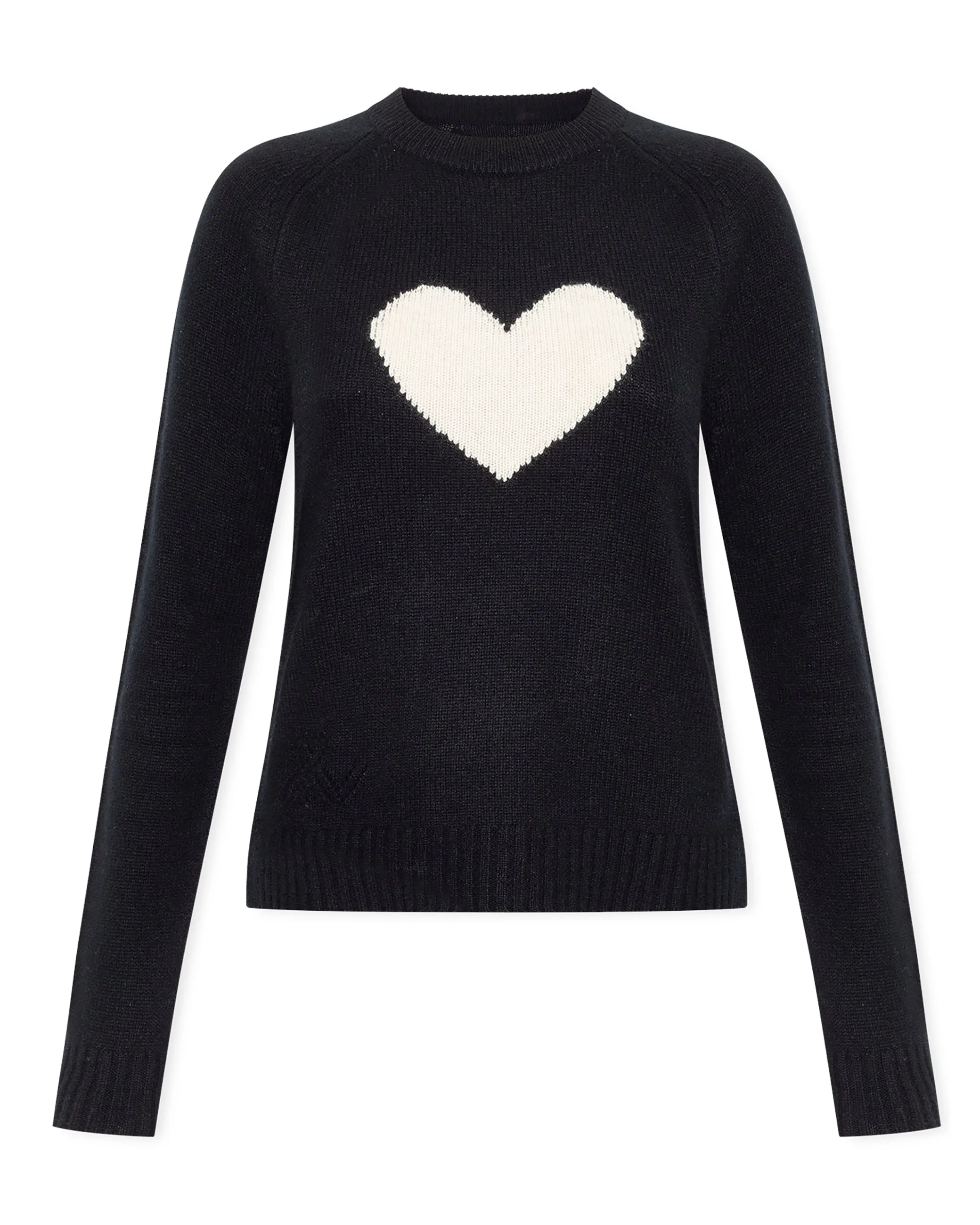 Maglione Lili WS Heart cashmere nero