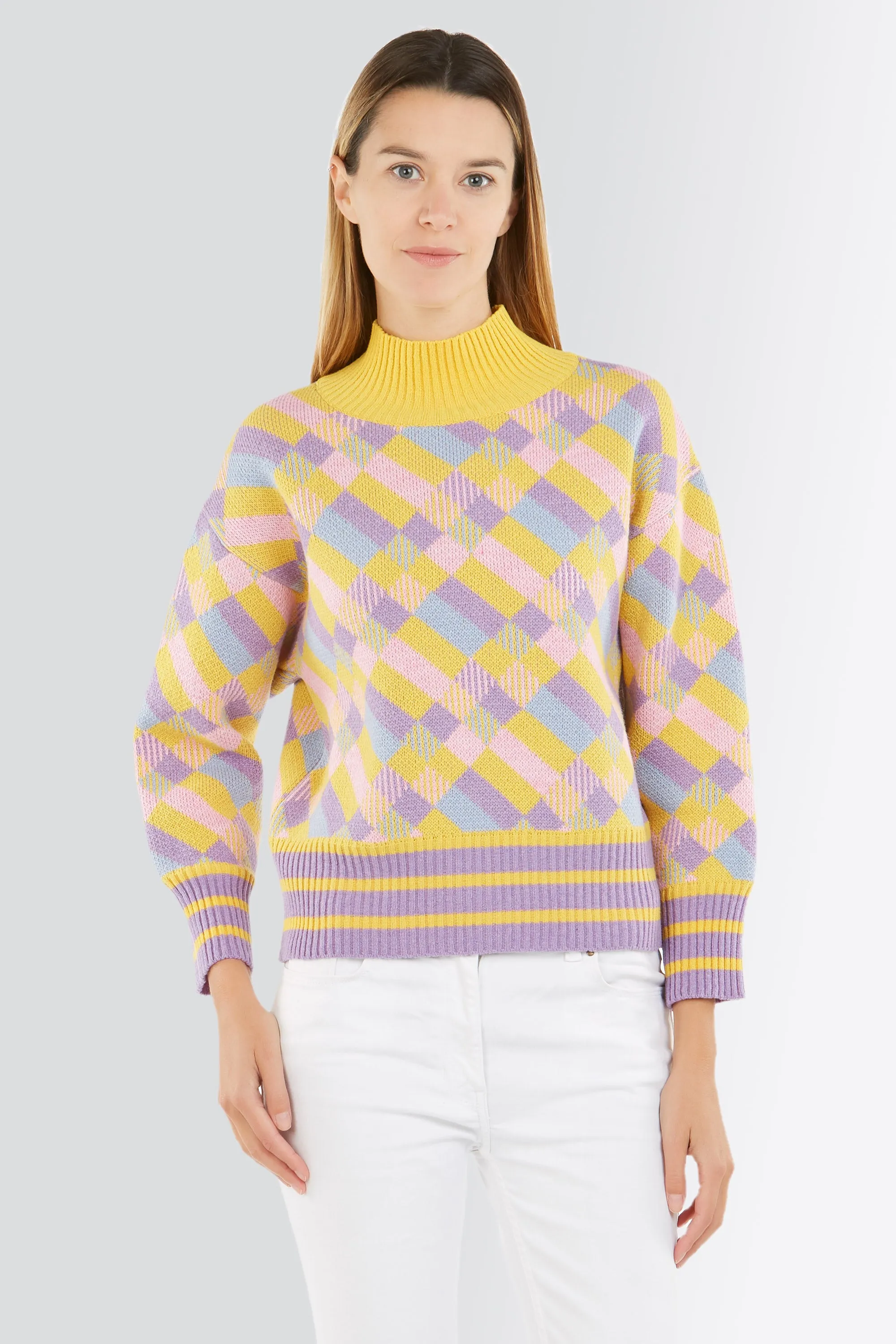 Maglione Pullover - Donna, Autunno/Inverno - 100% Lana RWS - 100% Made in Italy | Brunella Gori