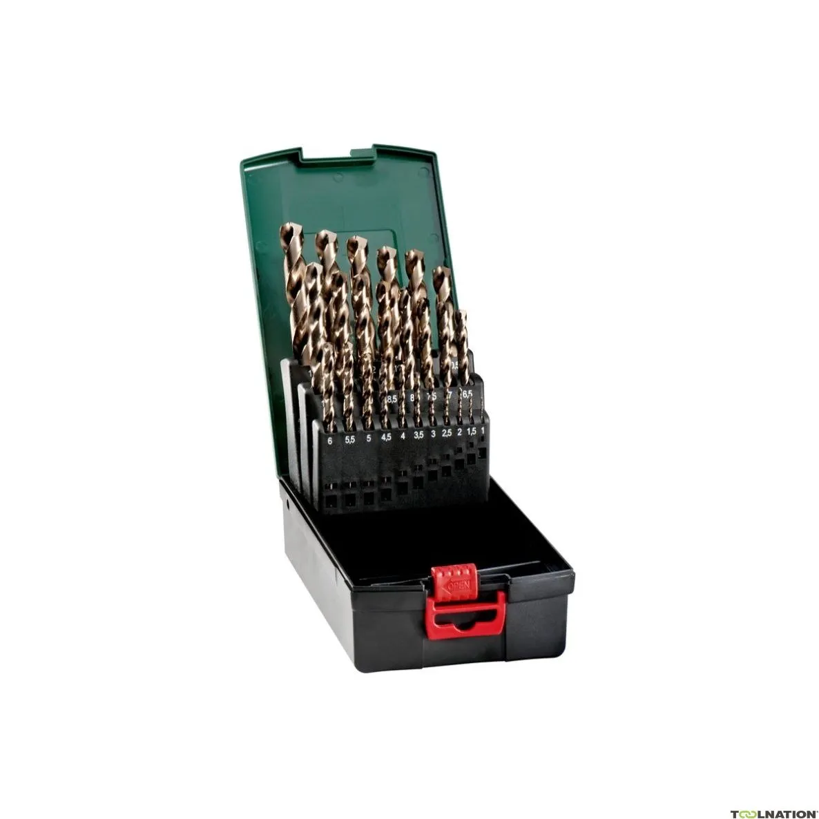 Metabo Accessori 627672000 Set di punte HSS-Co "SP", (25 pezzi)
