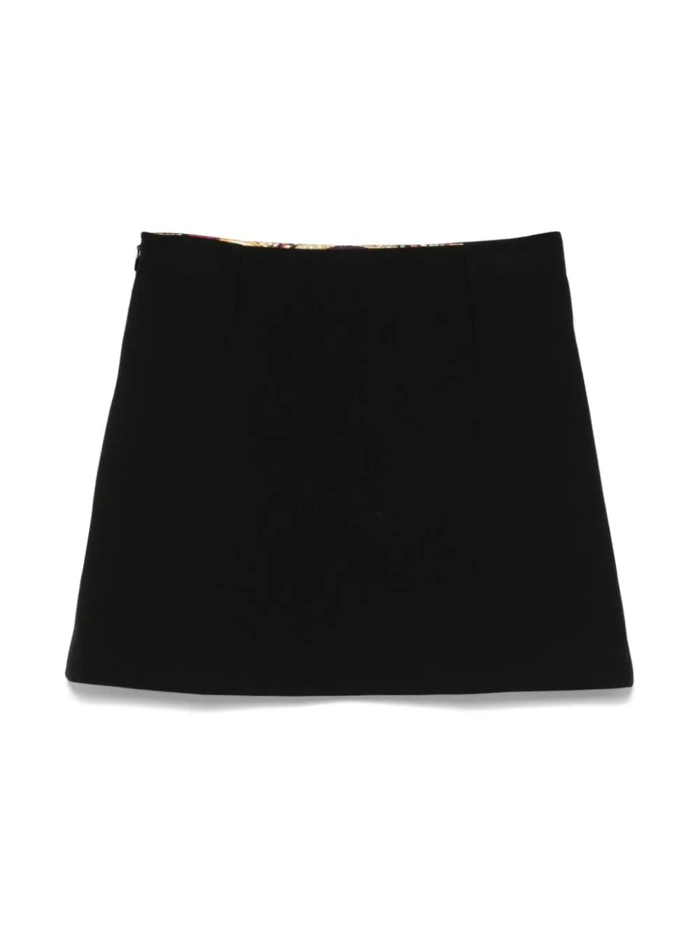 Minigonna per bambina Versace Kids Medusa Head nero con bottoni