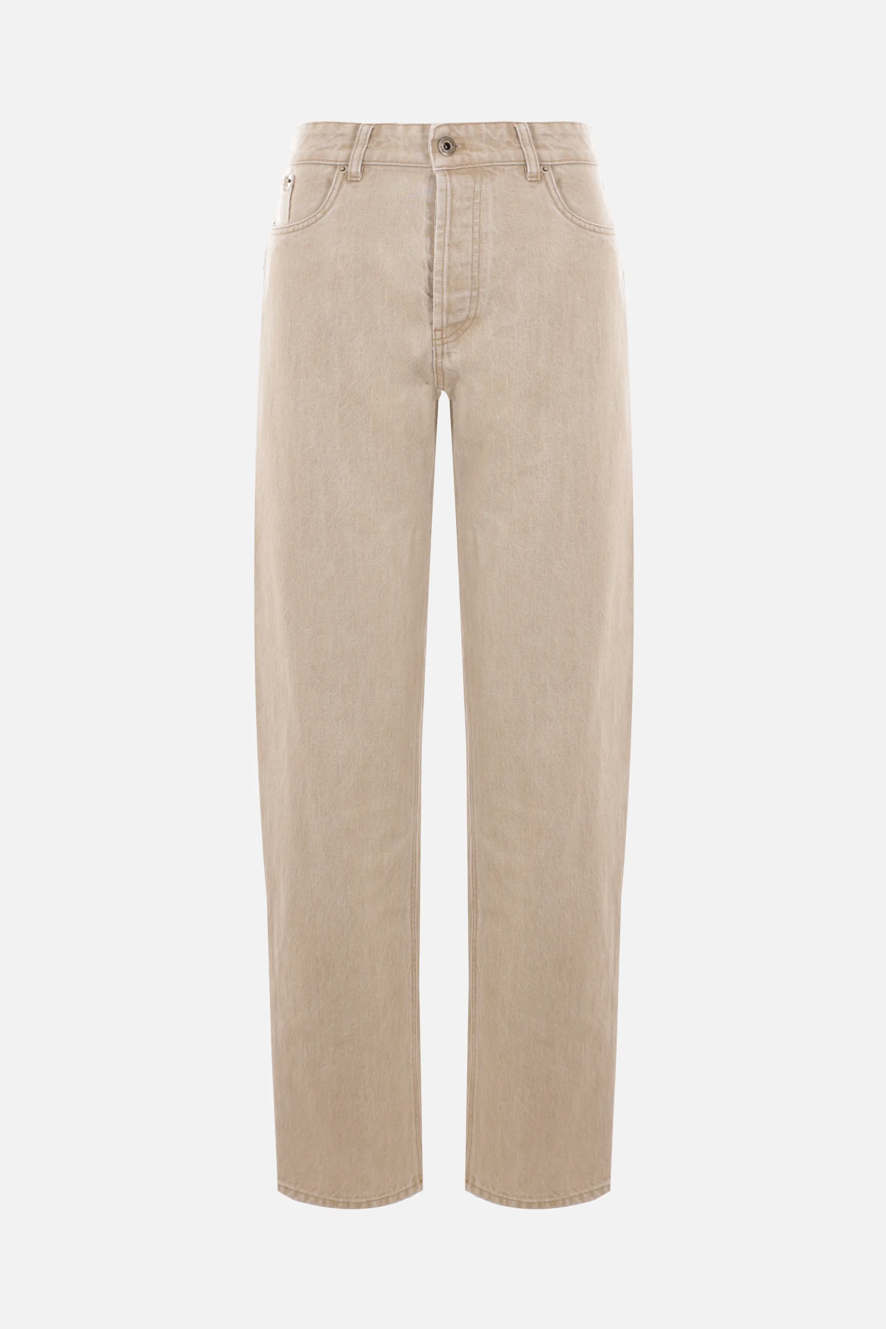 MIU MIU jeans a gamba dritta in denim 