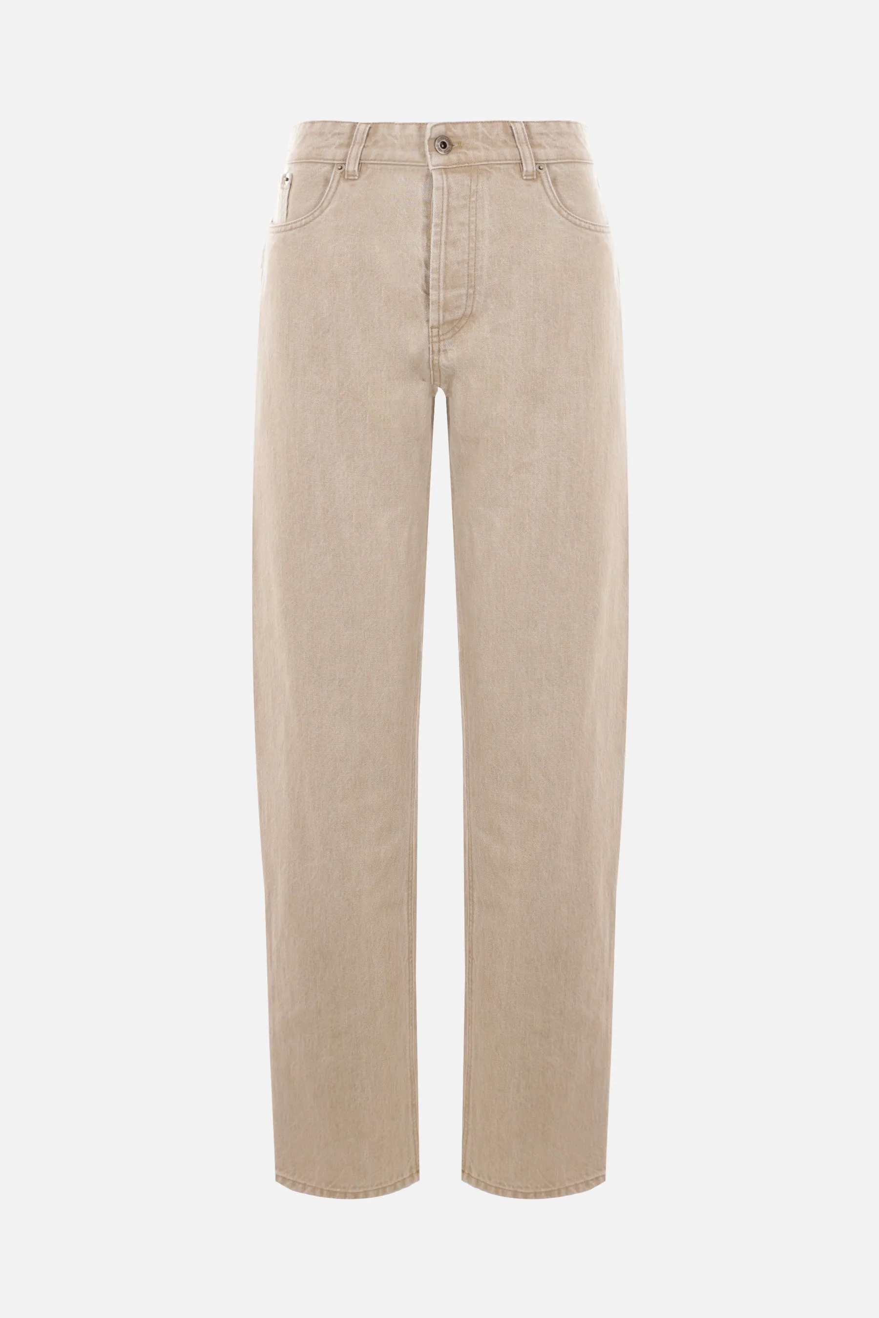  MIU MIU jeans a gamba dritta in denim 