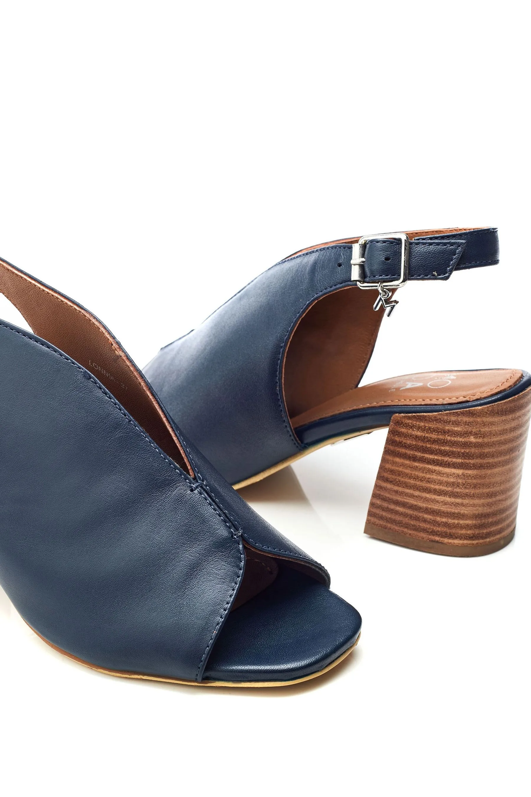 Moda in Pelle Lonnia - Chrissi - Sandali con tacco largo