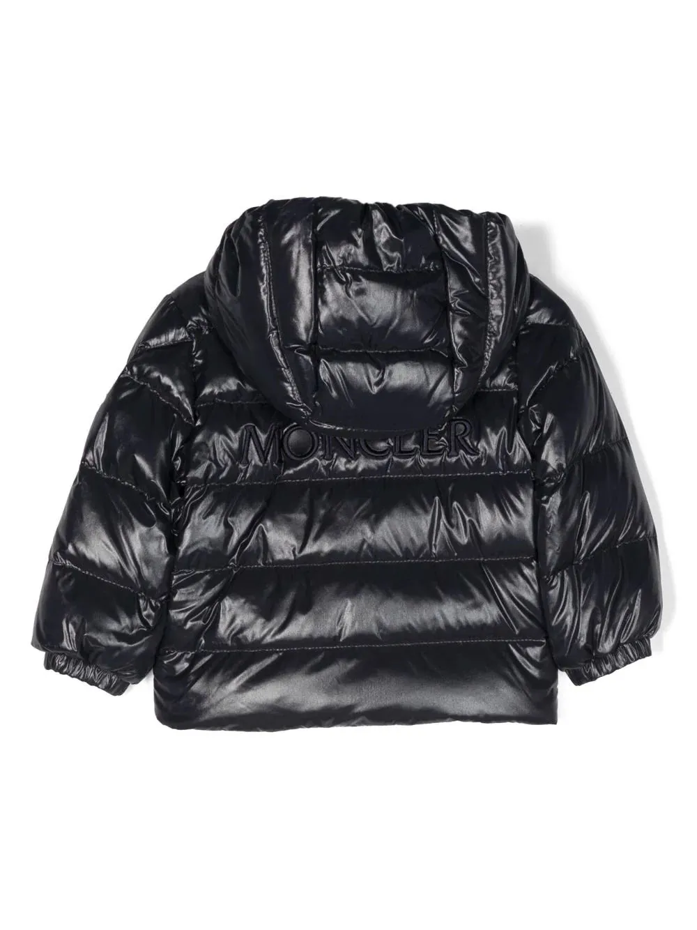 MONCLER KIDS piumino Salzman in nylon lucido