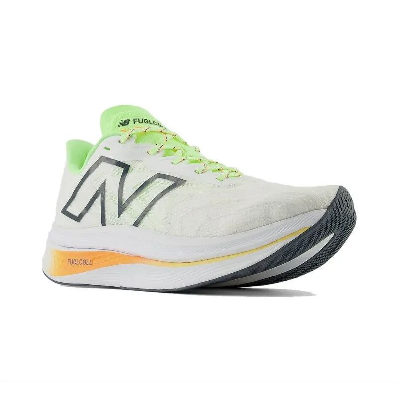 New Balance Fuelcell Trainer V2 Bianco Verde - Scarpe Running Uomo